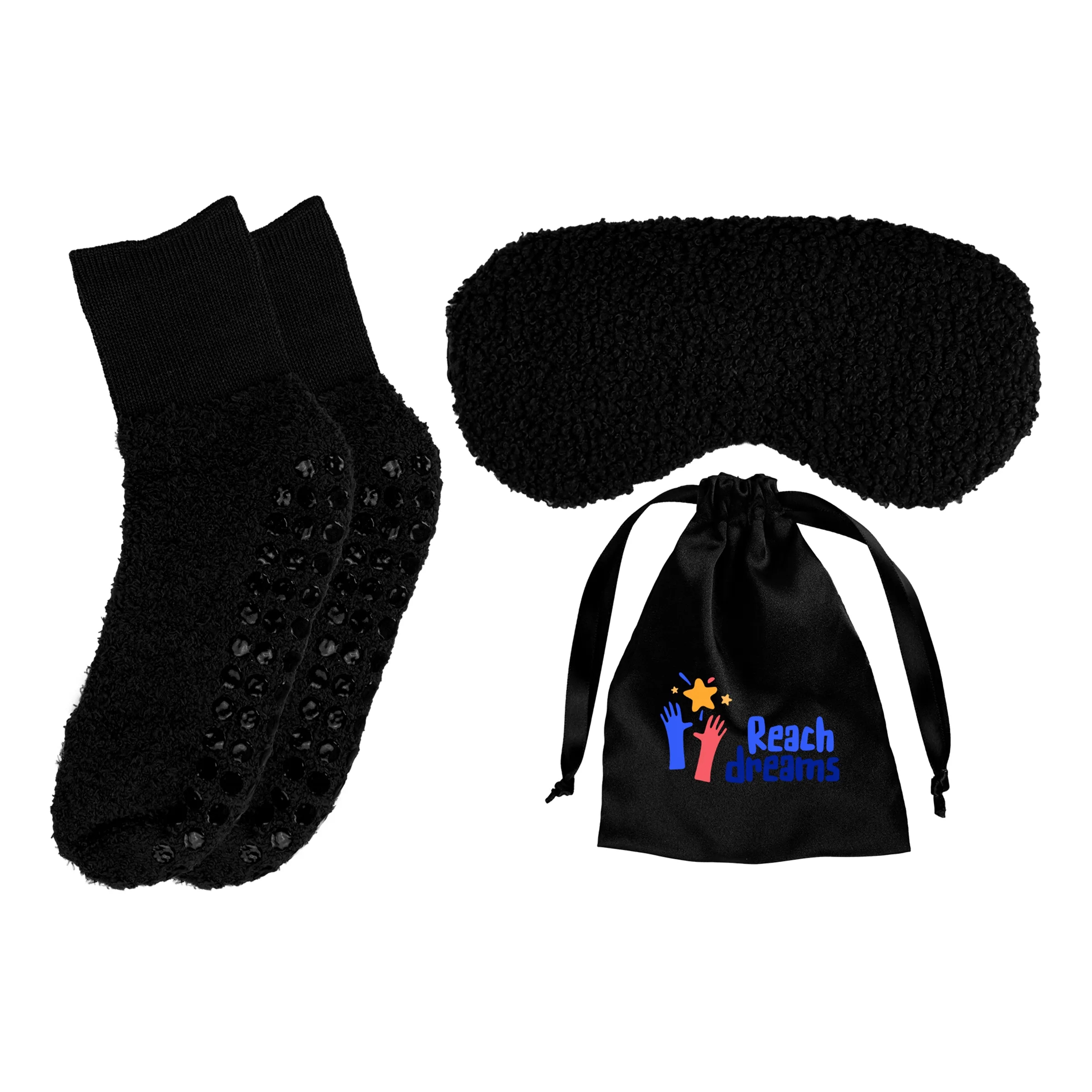 Satiny Fuzzy Sleep Set 8