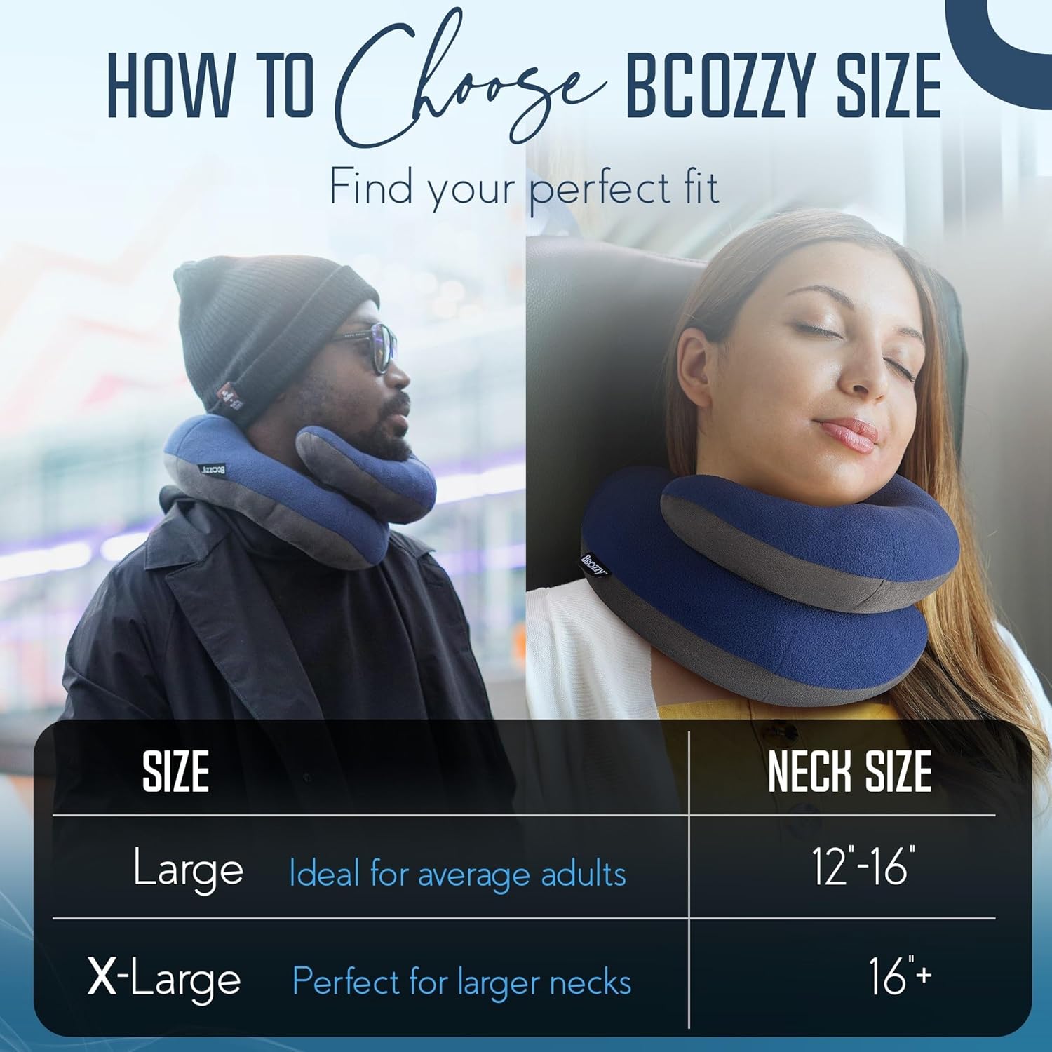 Long Distance Travel Dual Support Neck Pillow 39