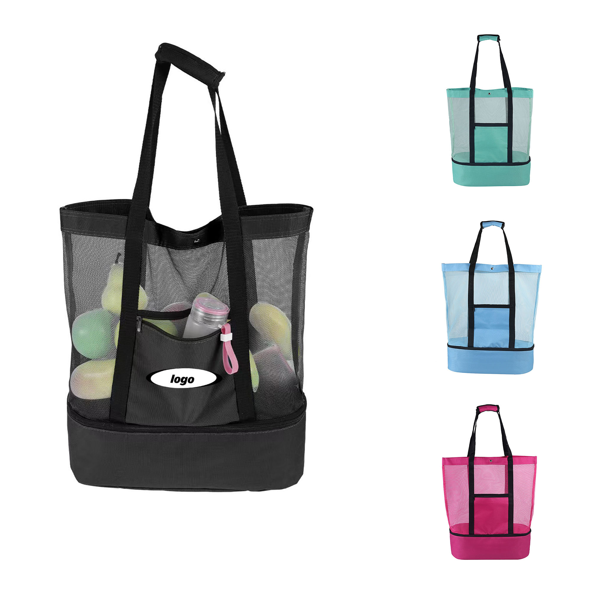 Cooler Mesh Beach Bag for Picnic Use 3