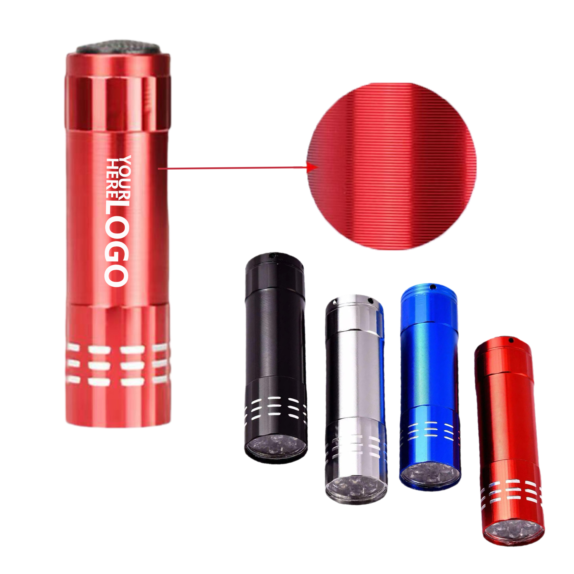 Compact Aluminum LED Torch 3