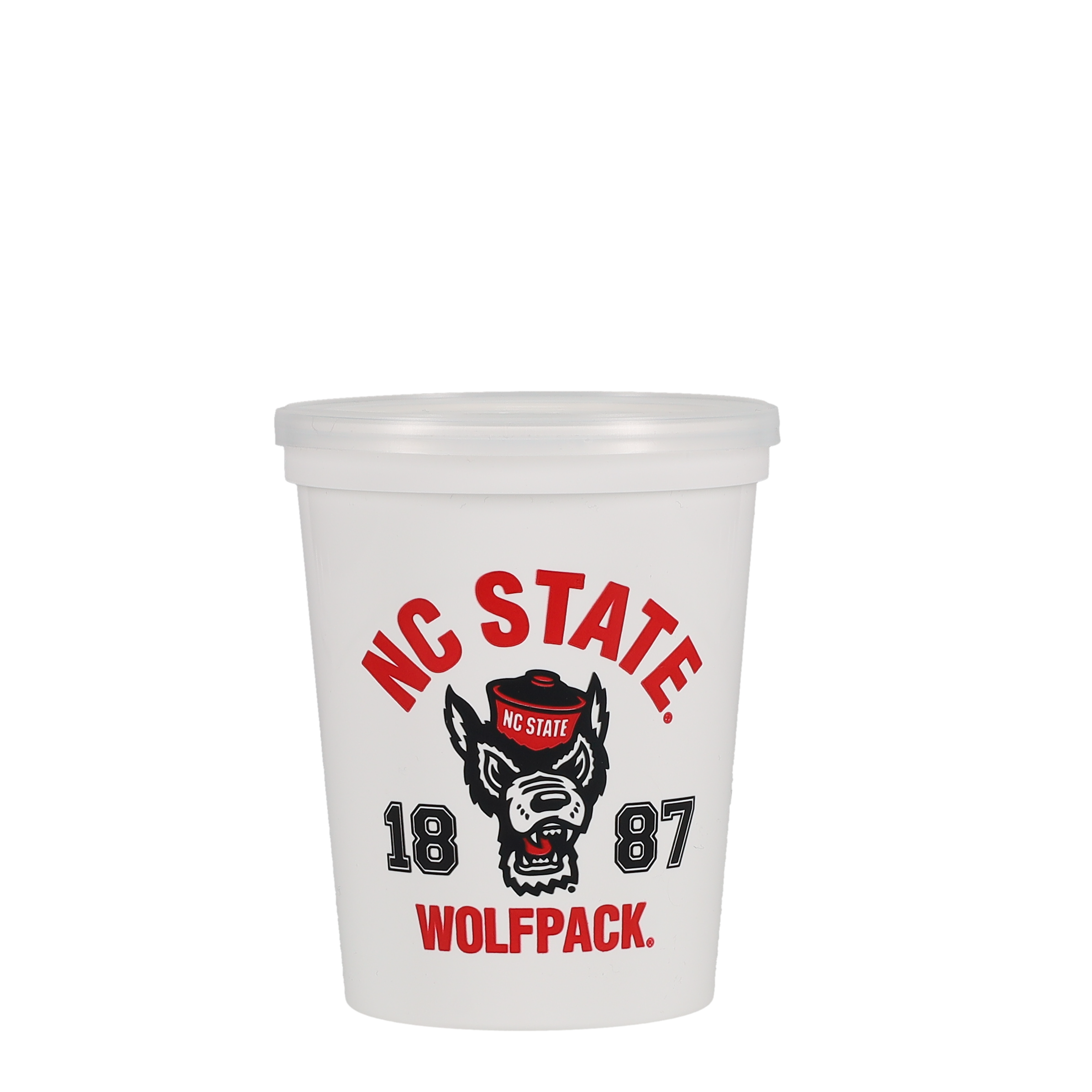 16/22 oz Stadium Cup Molded Lid - Natural 4
