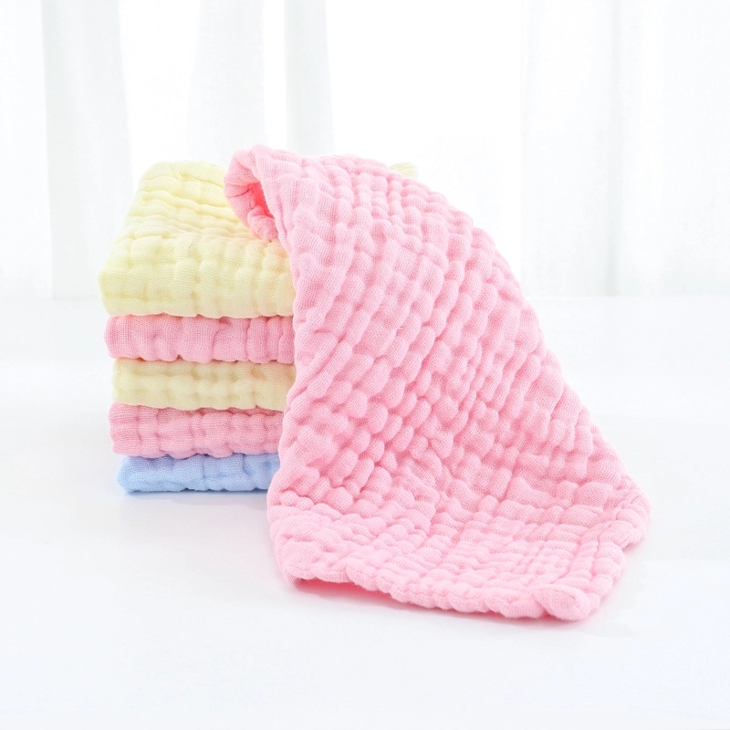 6 layers Natural Organic Cotton Newborn Baby Washcloths