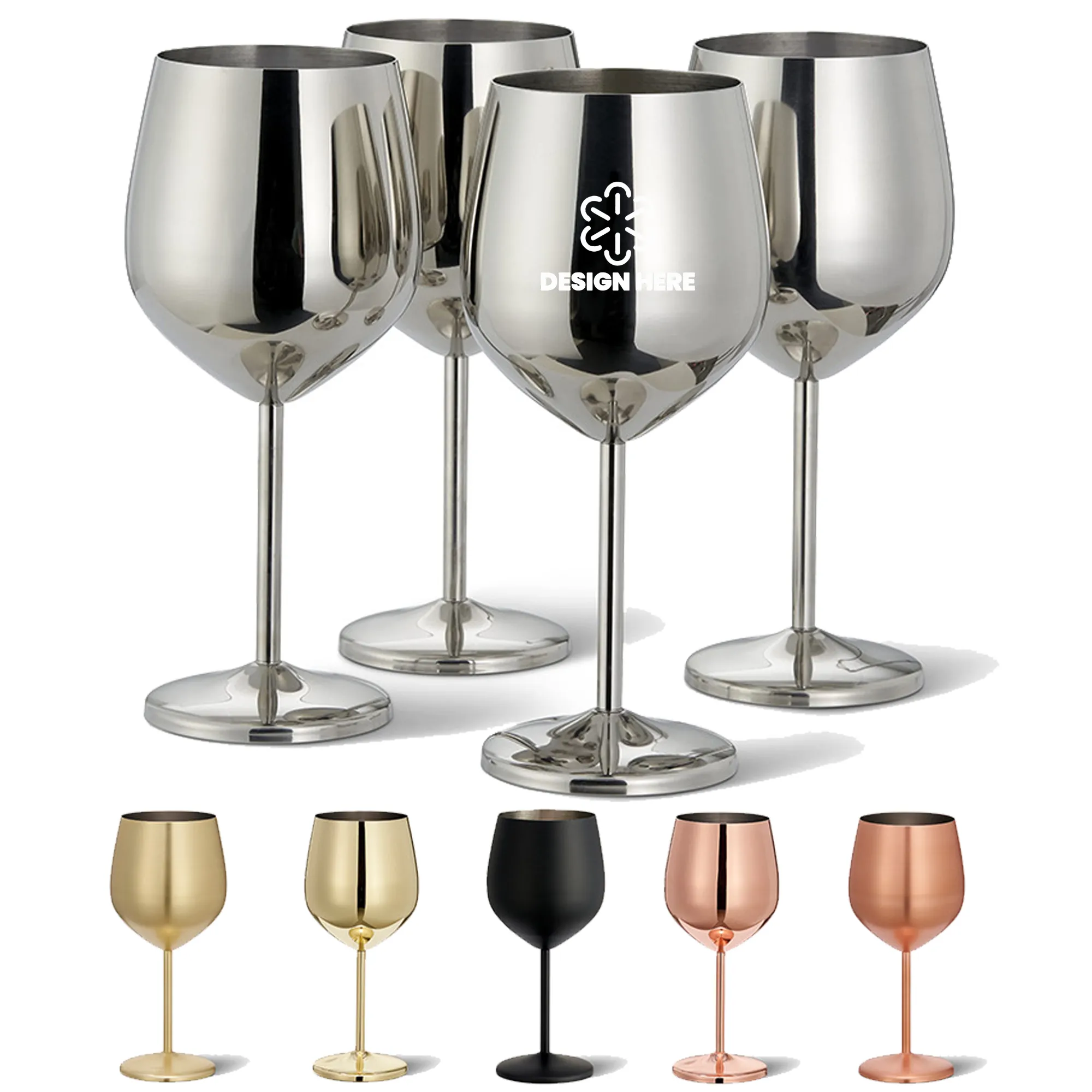 17Oz Wine Cup Stainless Steel 4