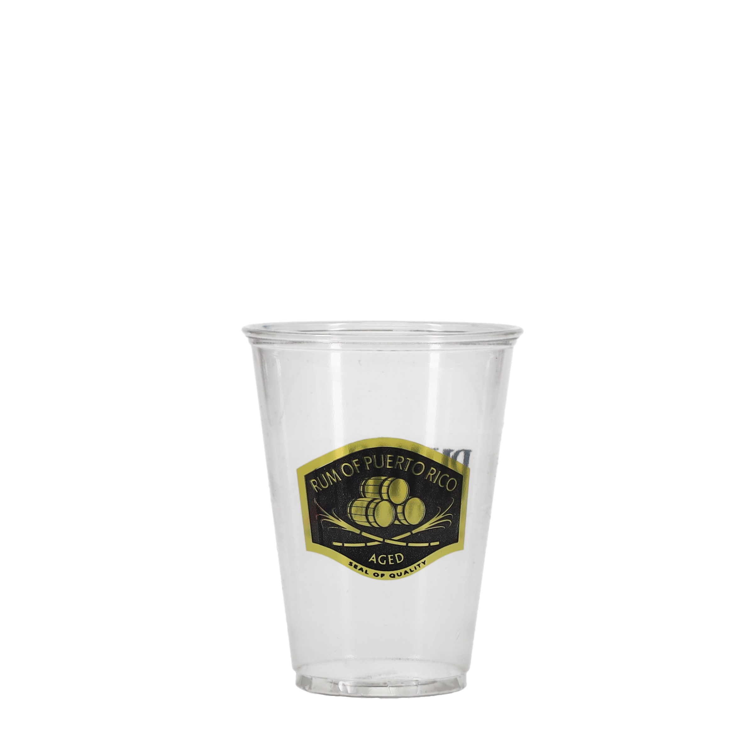 10 oz Soft Sided Plastic Cup Clear Hi-Speed Print 5