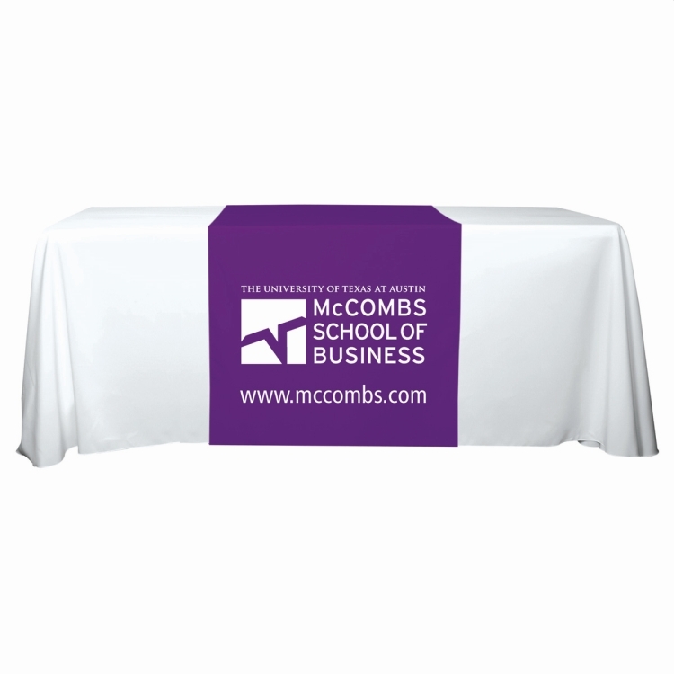 "Roger Eight" 90" L Table Runners - (Blanks) / Accommodates 3 ft Table and Larger 4