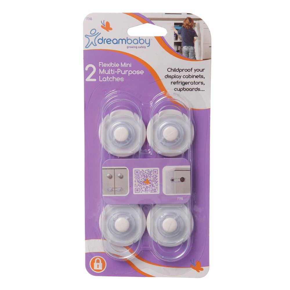 Child Safety Mini Multi-Purpose Latches - 2 pack 3
