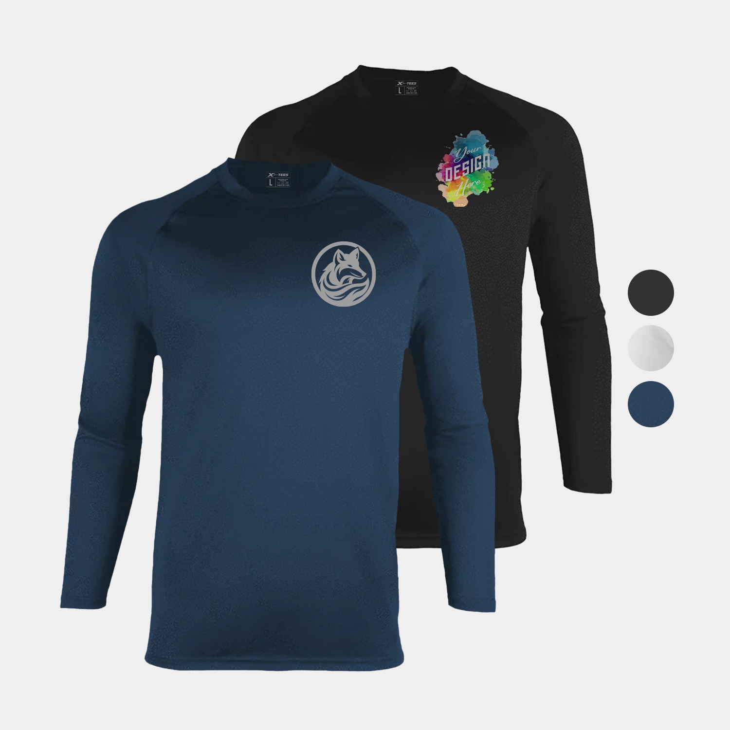 Tall Fit Long Sleeve Basic Training Men's Raglan Tee