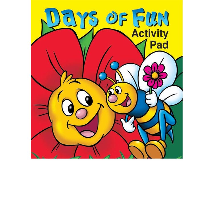 Days of Fun Activity Pads - 16 Pages Ages 3-9 3