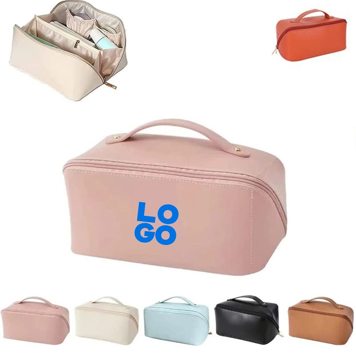 Pu Leather Cosmetic Bag