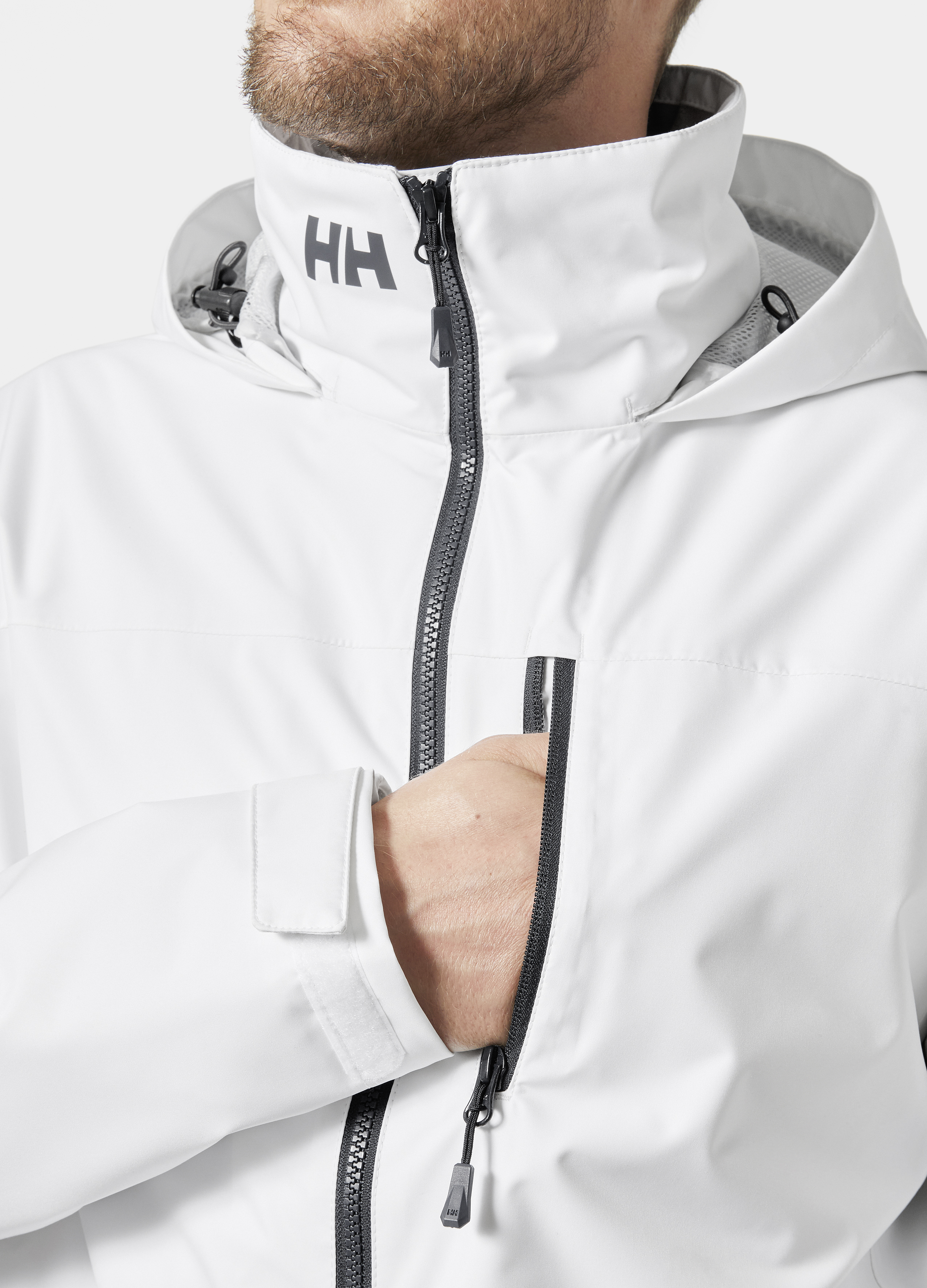 Helly Hansen Men's Crew 2.0 Hooded Midlayer Jacket 18