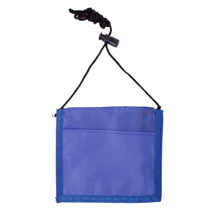 210D Nylon Bi-Fold Neck Wallet Badge Holders -Close out 26