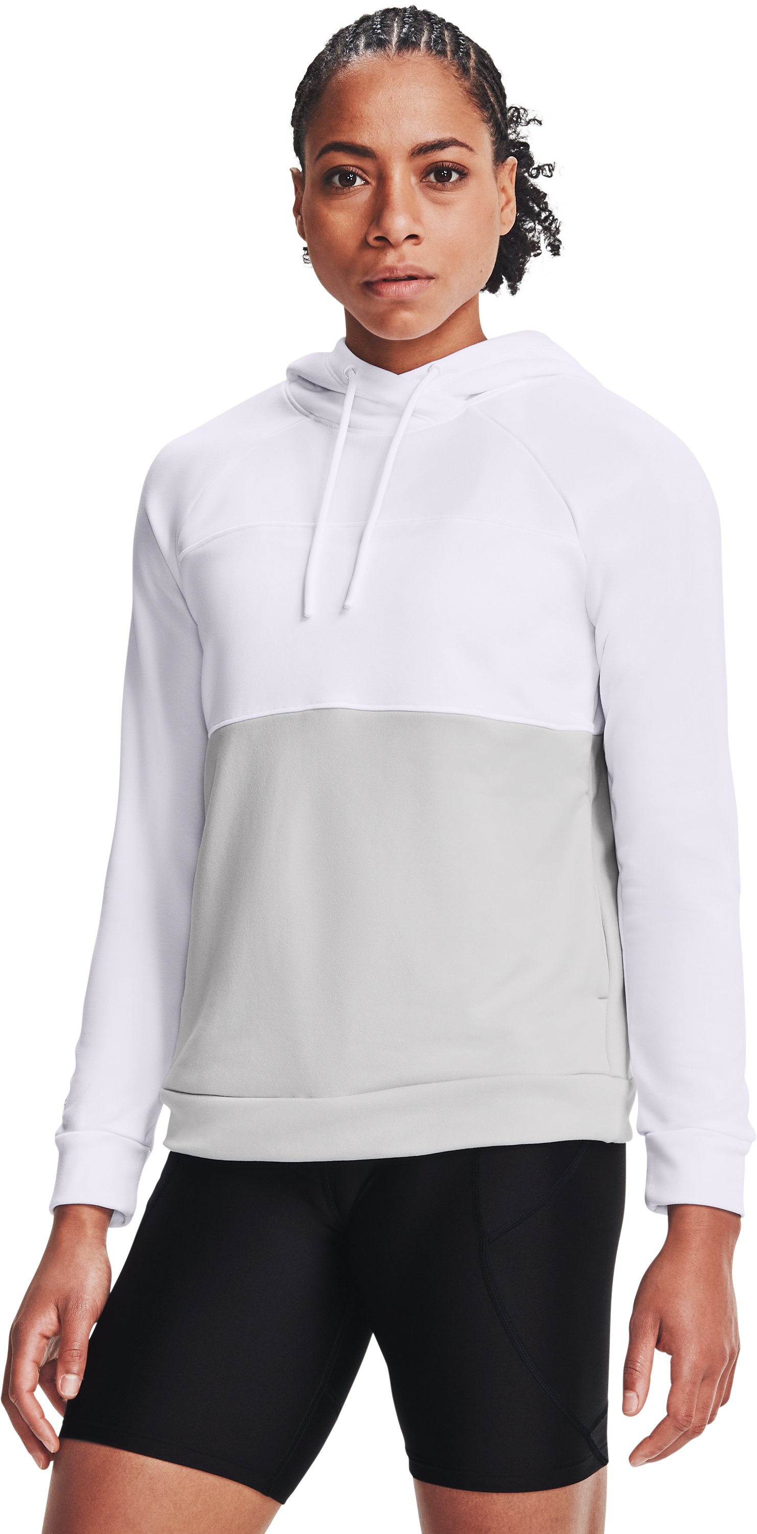UA Qualifier Fleece Blocked Women's Hoodie 26