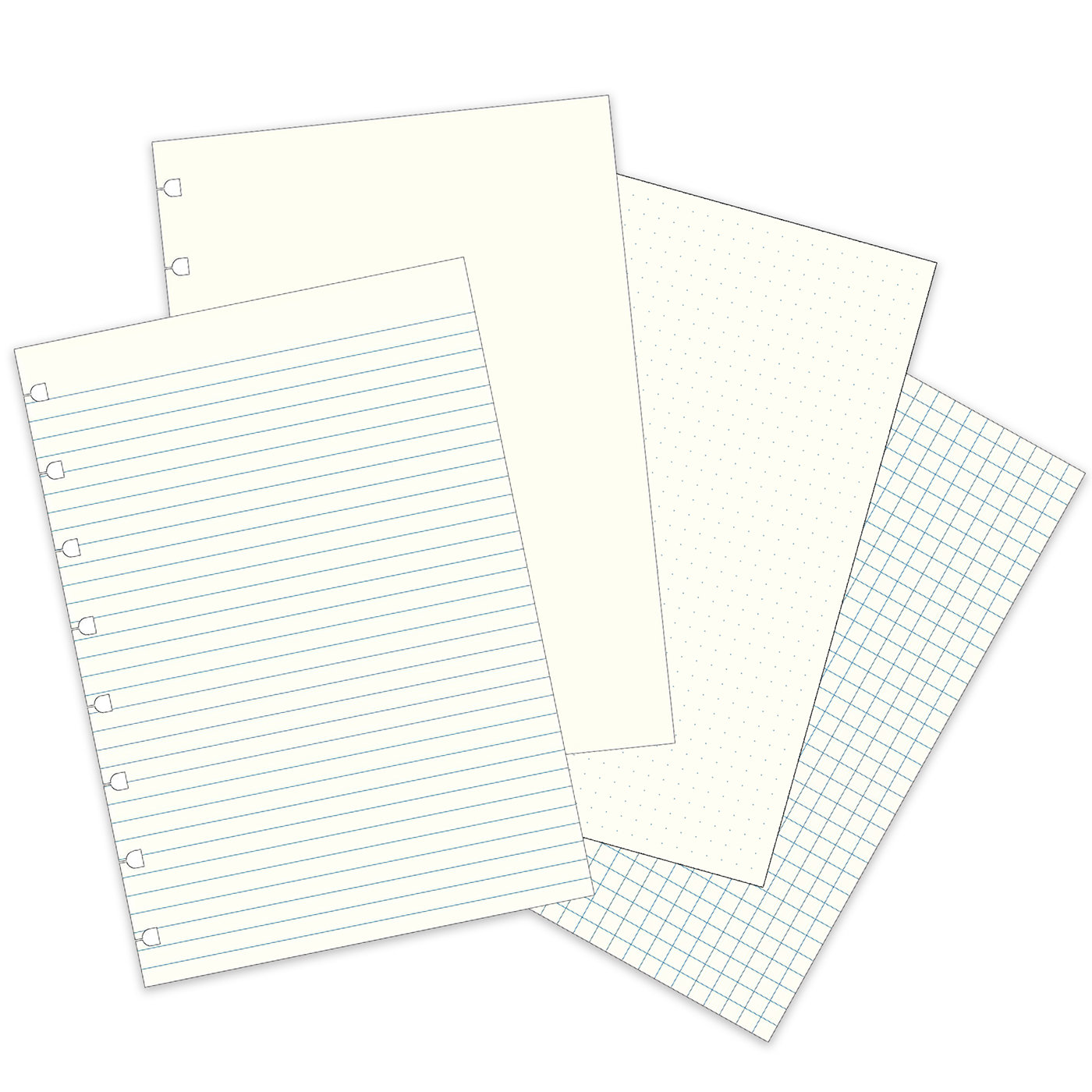 Filofax Refillable Notebook Refills -Desk