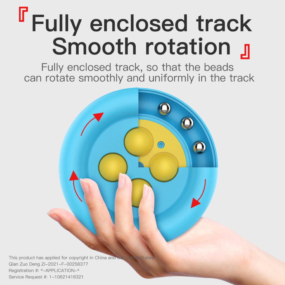 Button Pop It Fidget Toys