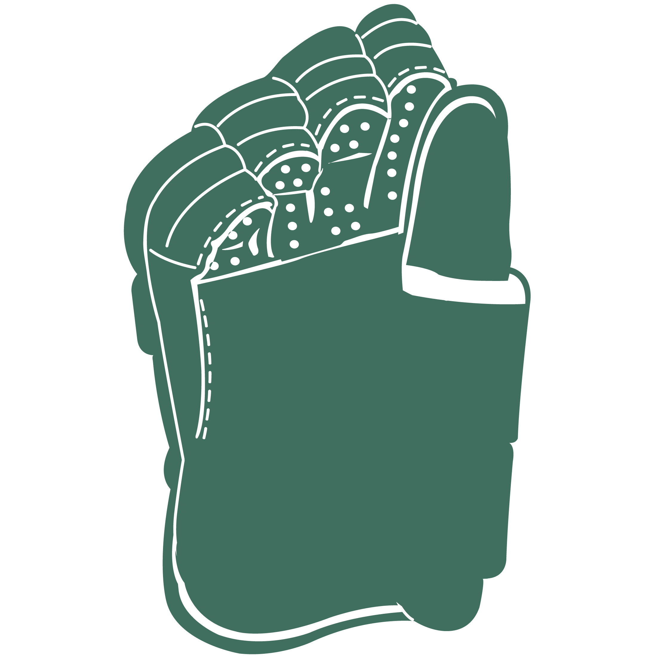 Foam Hockey Glove Hand 62