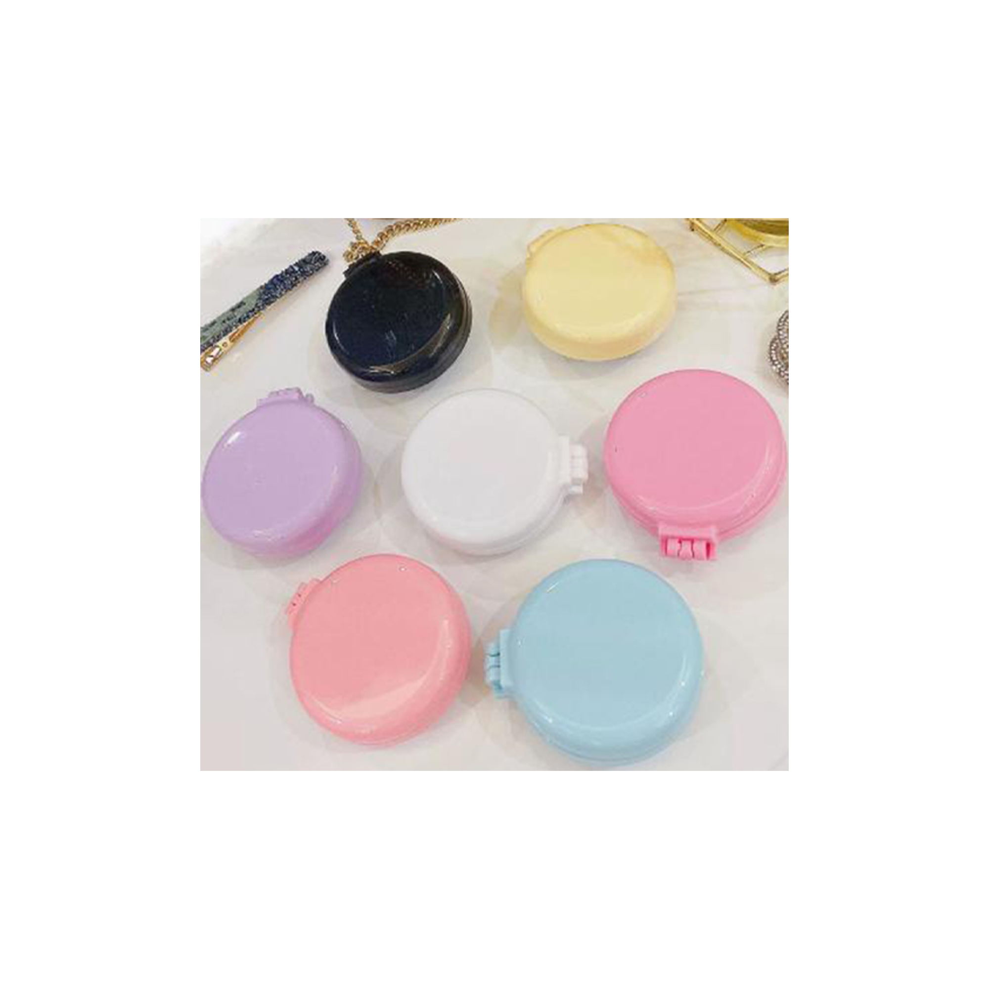 2.6 Inch Foldable Mirror and Comb Set 5