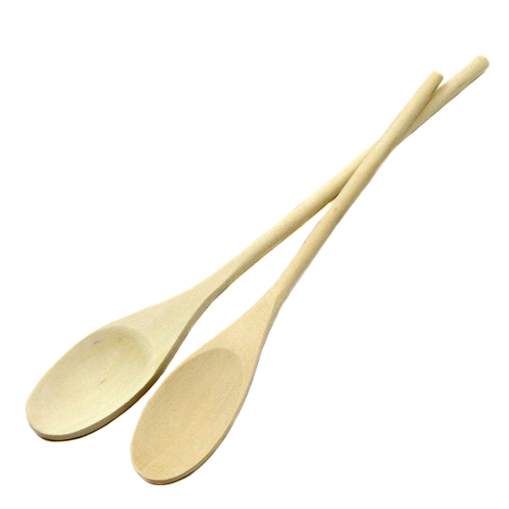Solid Wooden Spoon Sets - 2 Piece 3