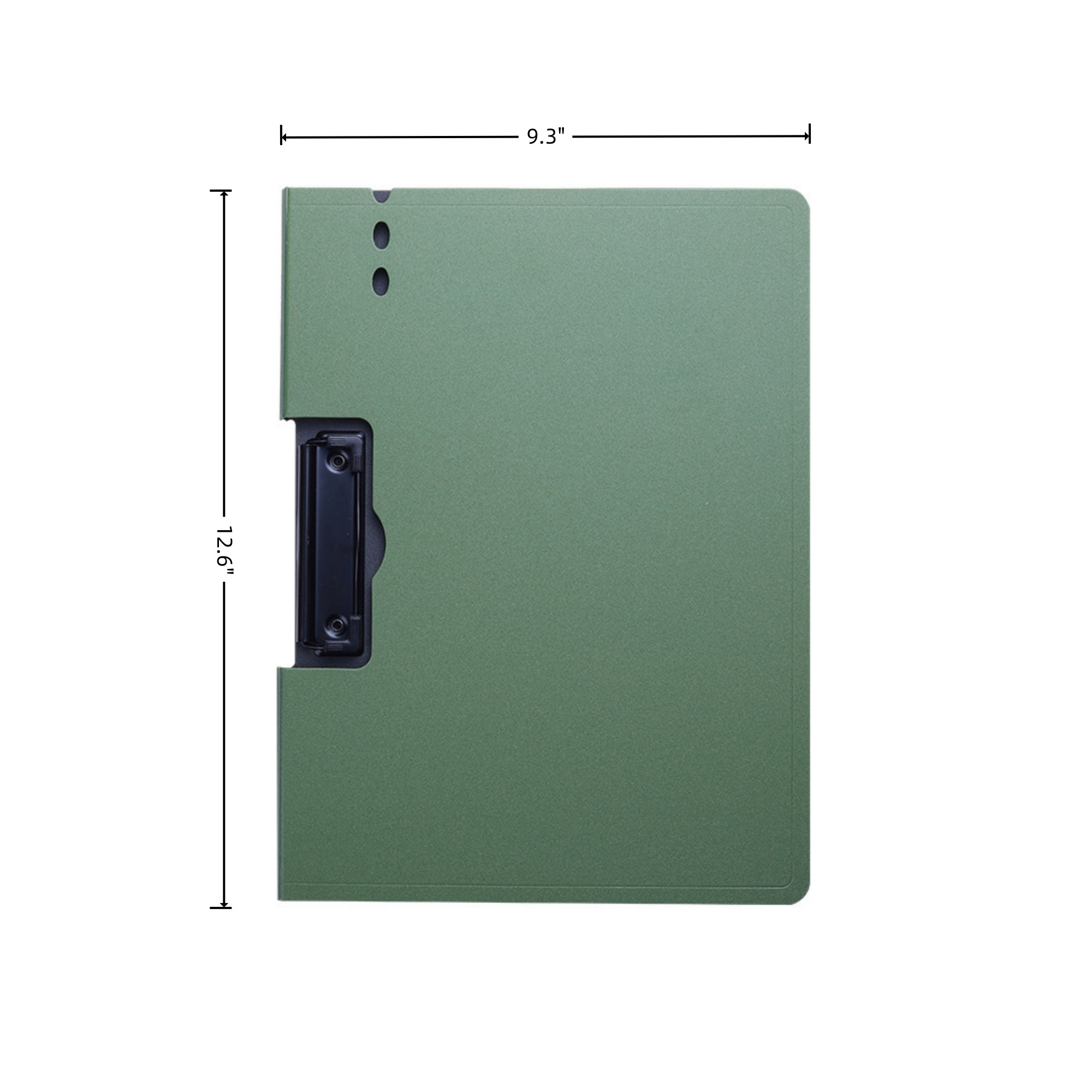 A4 Foldable Dual Clip PP Clipboard Folder Board 7