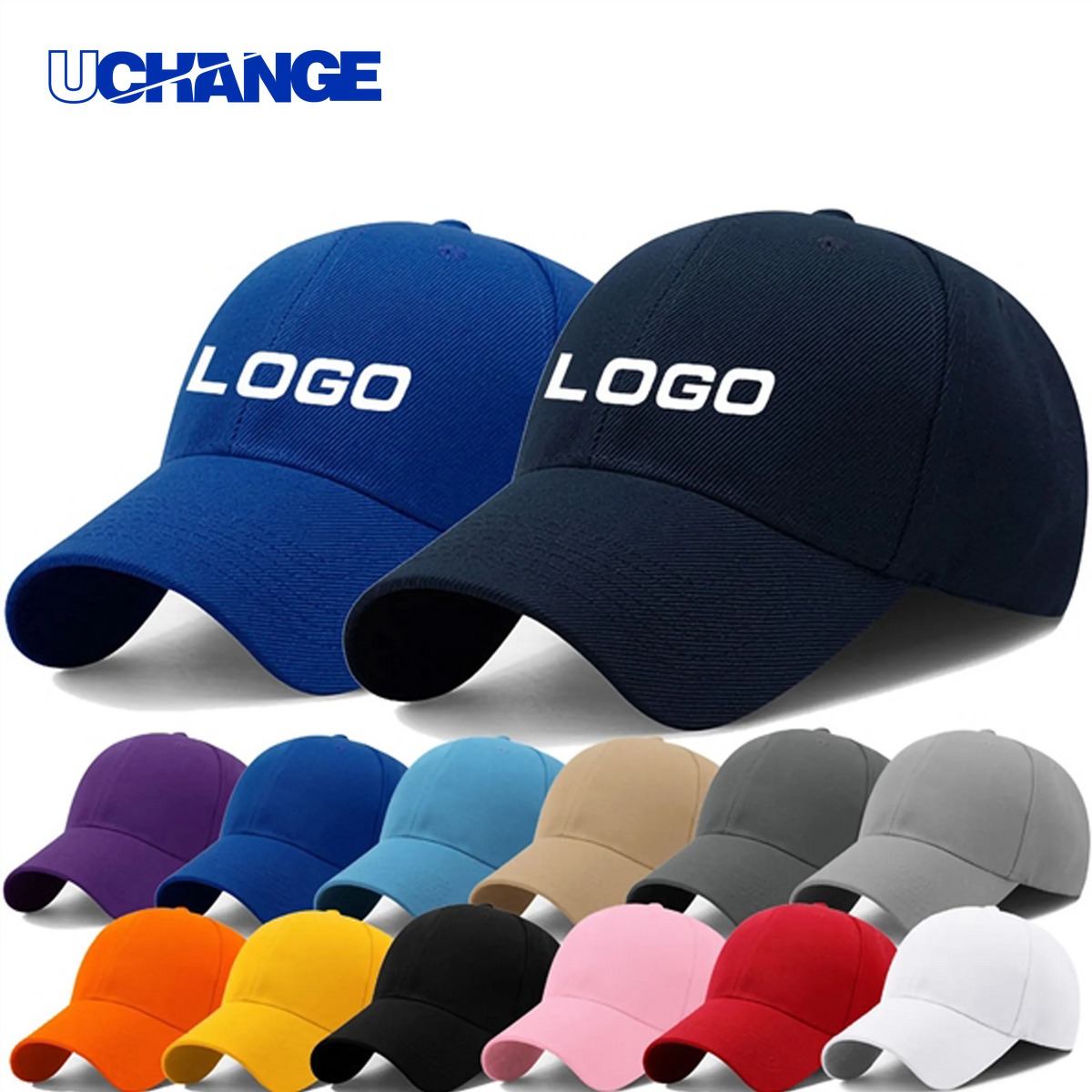 6-Panel Cotton Baseball Cap