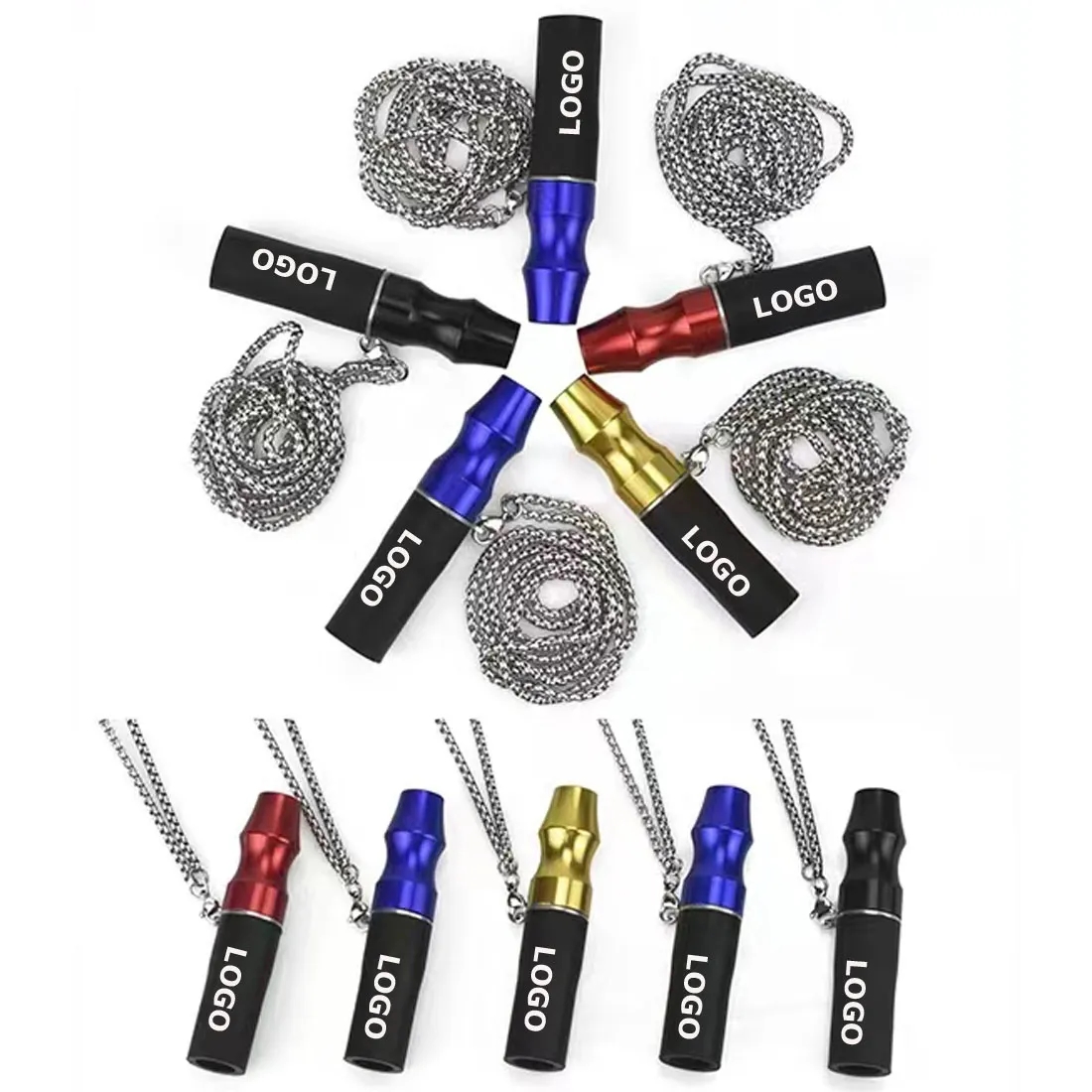Reusable Aluminum Hookah Mouth Piece Tips