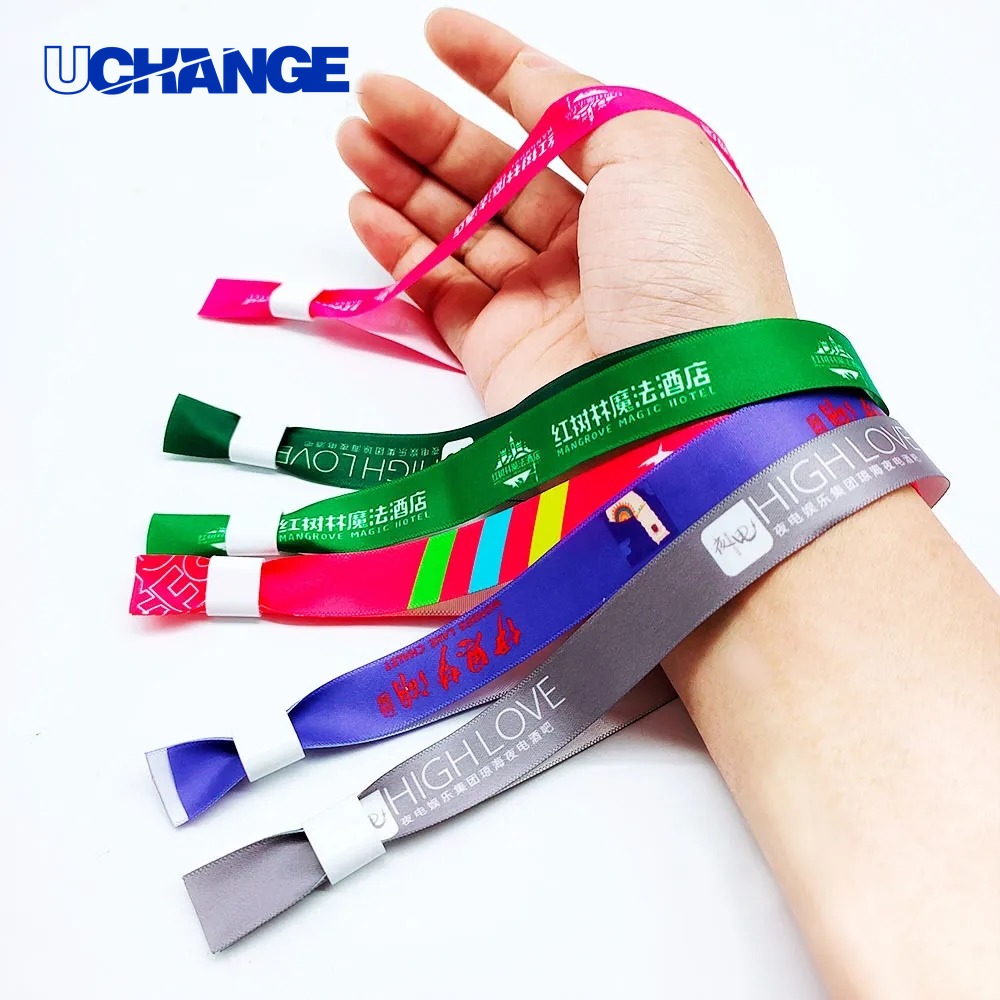 Adjustable Dye-Sublimated Wristband for Events