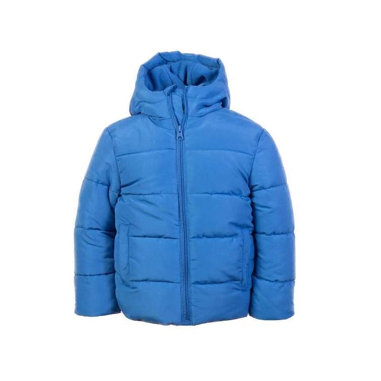 Toddler Hooded Fleece-Lined Jacket - Royal 3T