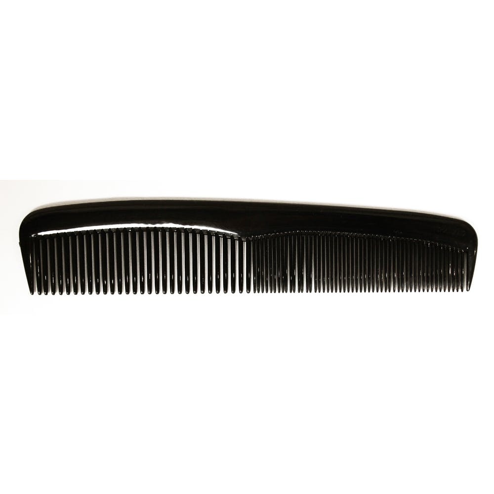 8" Hair Dressing Combs - Black Plastic 3
