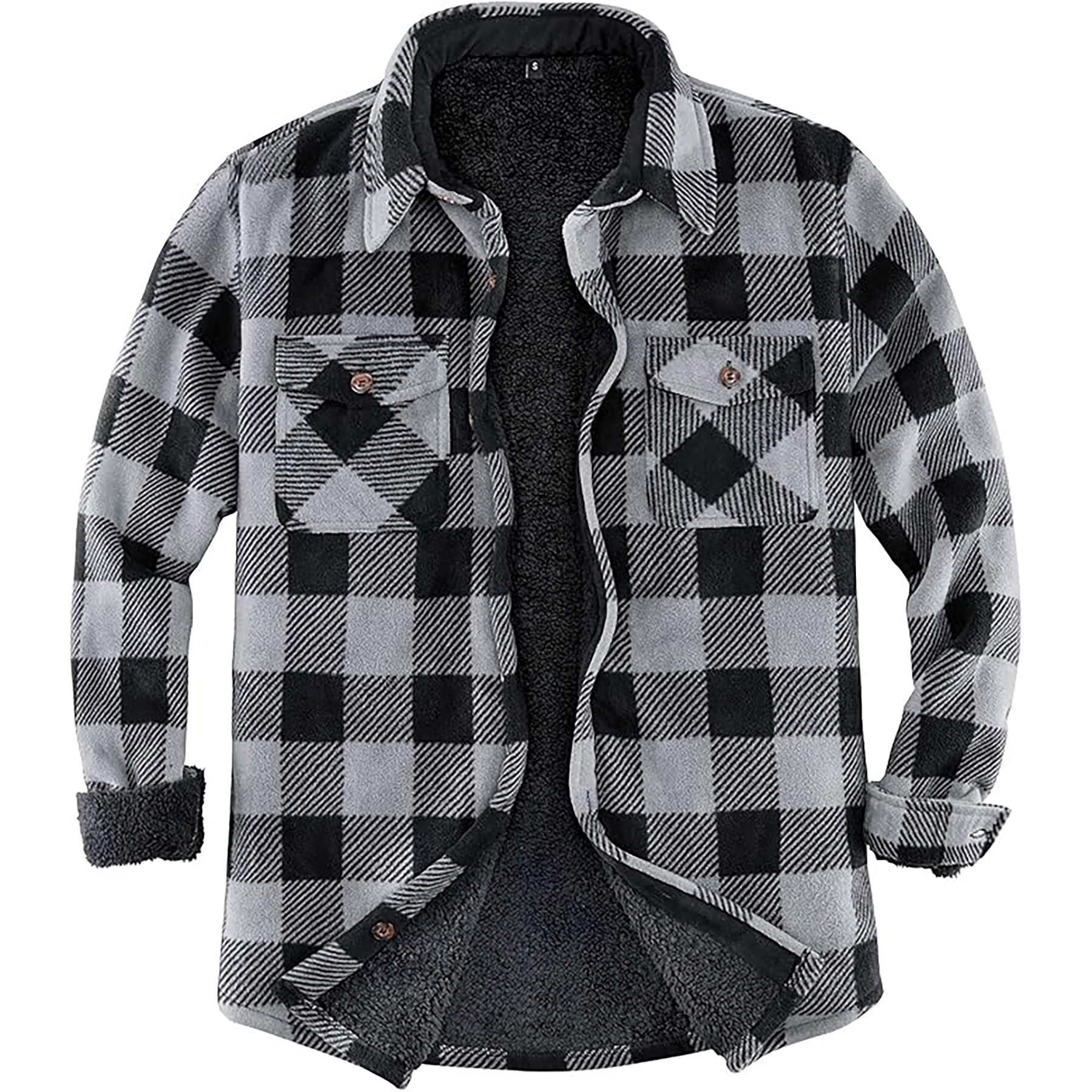 Men's Flannel Shirt Jacket 83