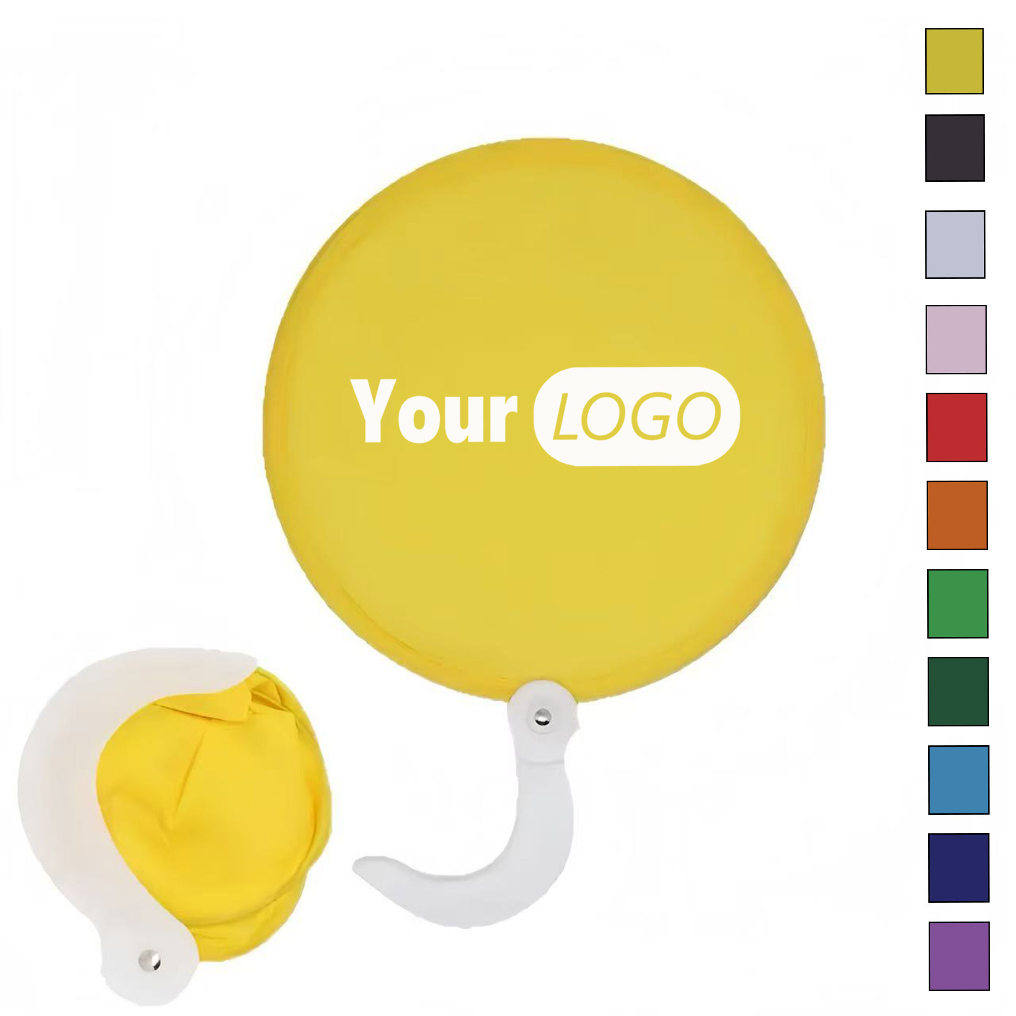 Portable Round Shape Folding Flying Disc Fan 4