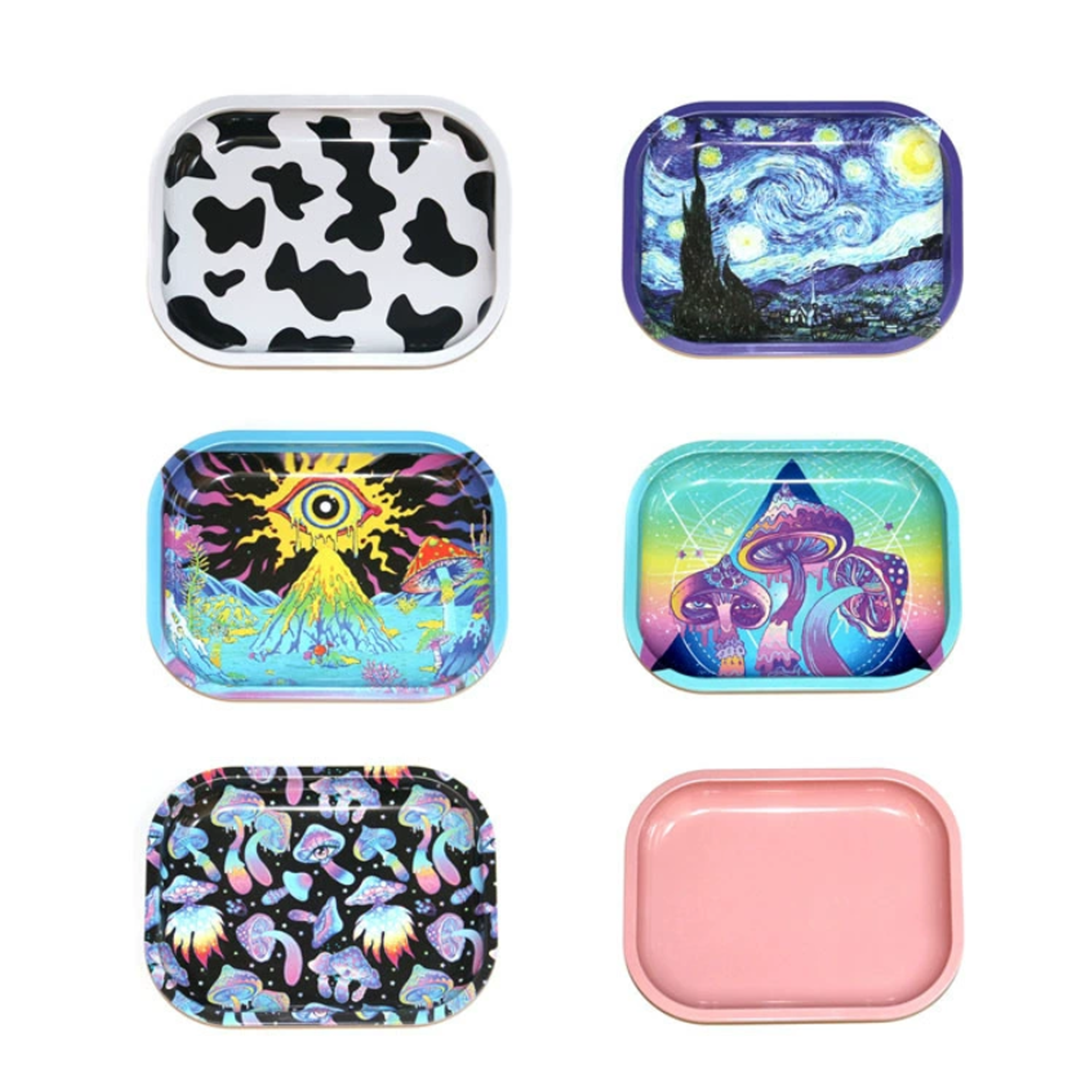 Creative Customizable Pattern Tobacco Rolling Tray 3