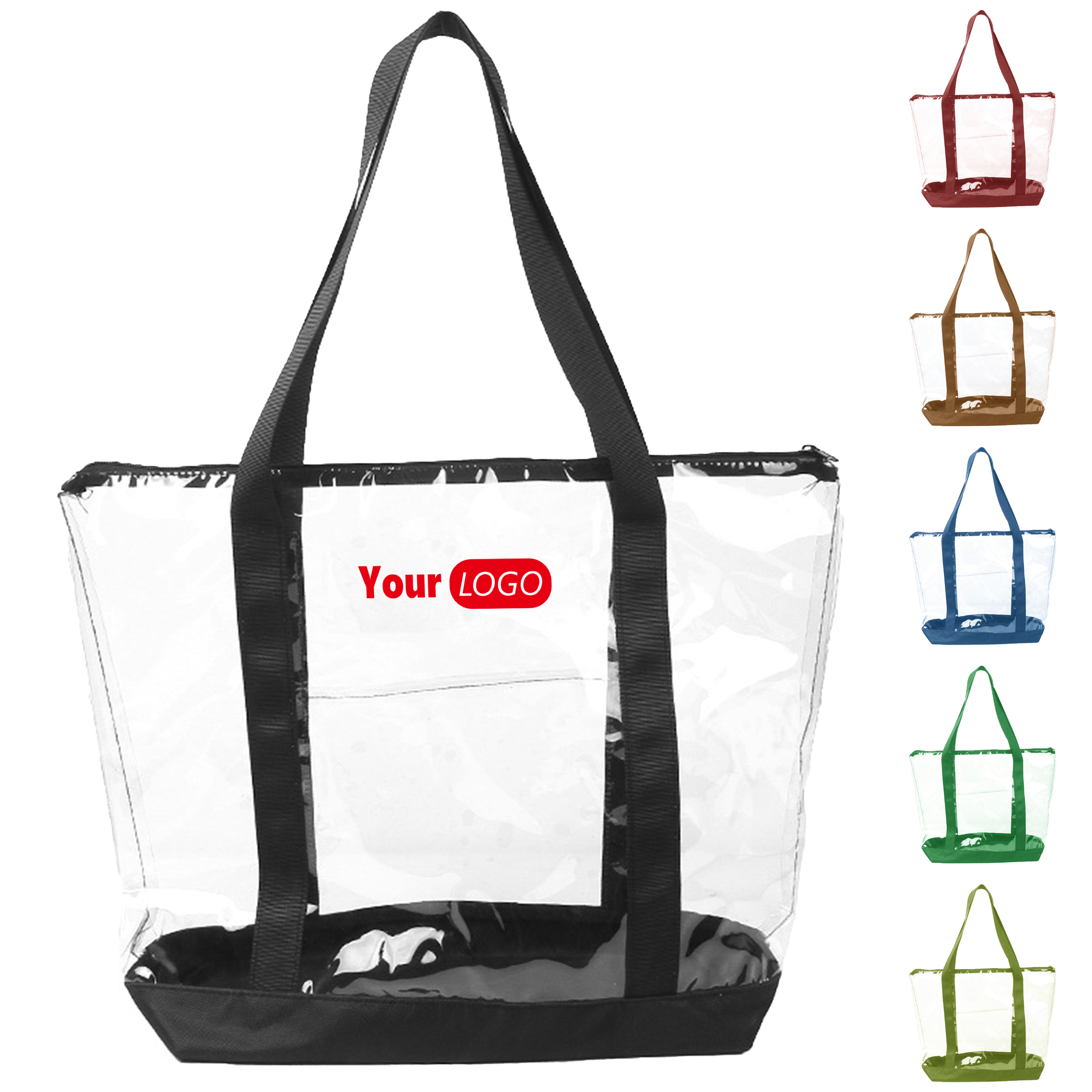 Pvc Transparent Tote Bag With Durable Straps ?C Ideal For Easy Access And Style 7