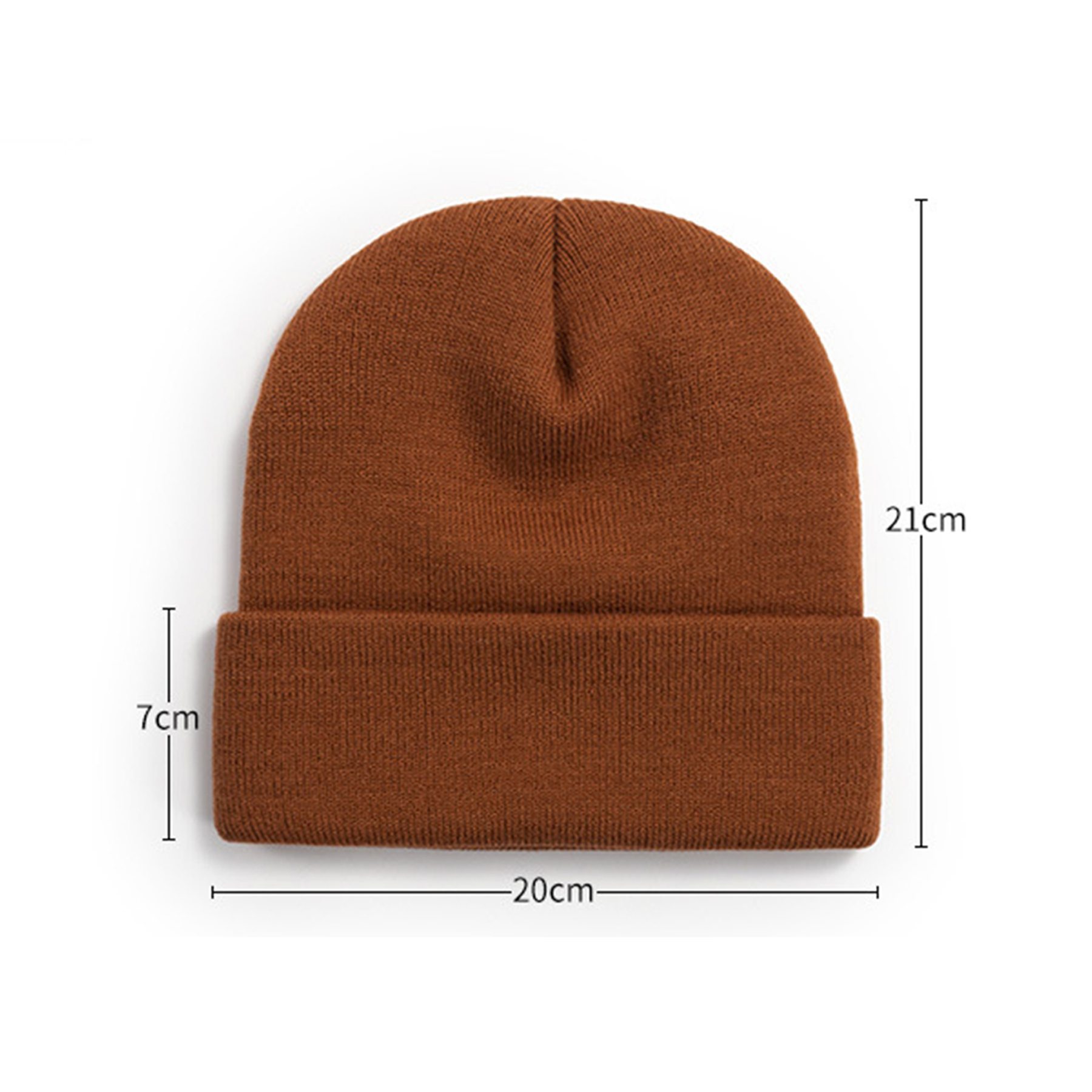 Knit Beanie with Cuff 6