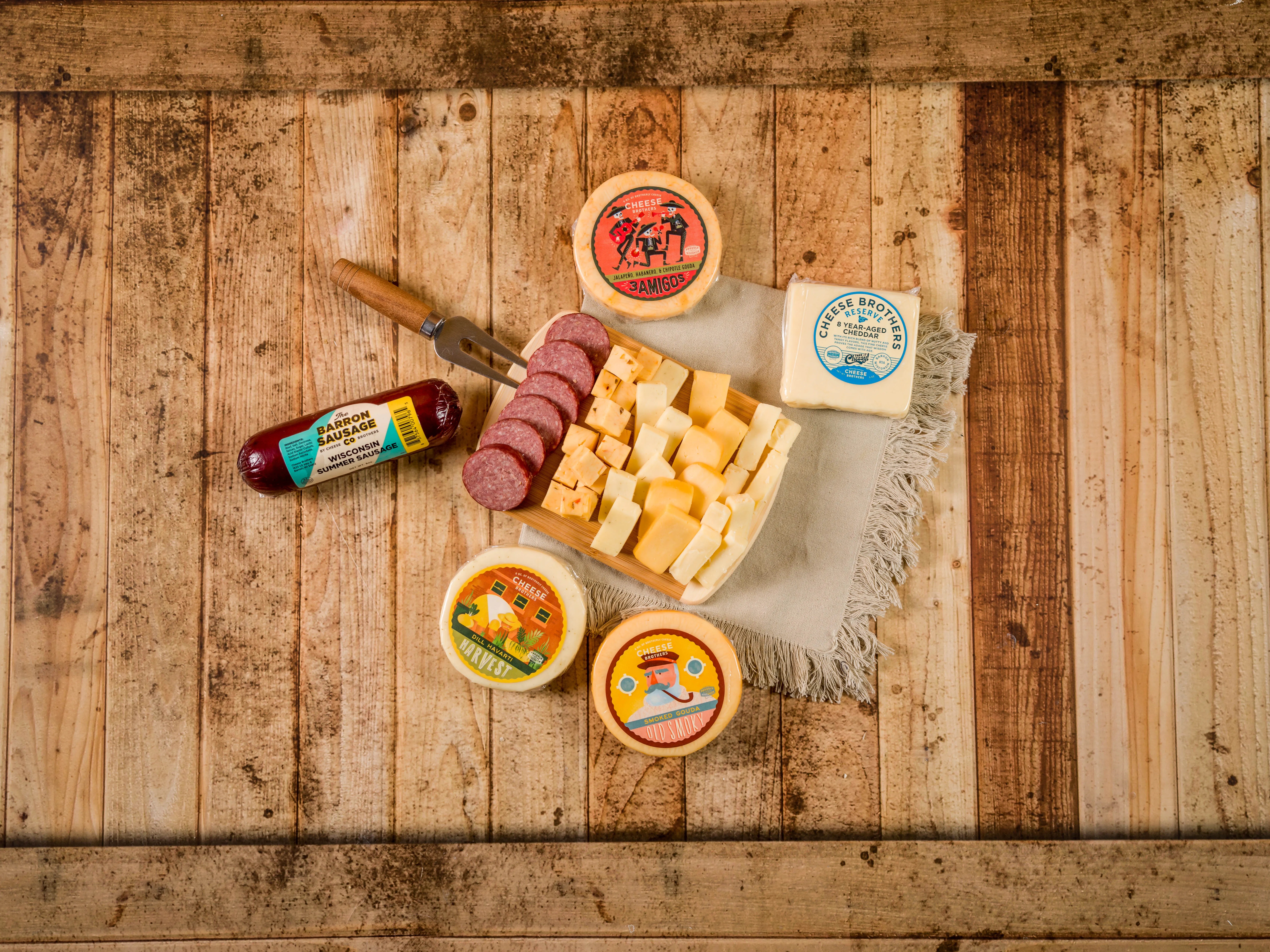 Cheese Bros. Classic Favorites Food Gift Box 13