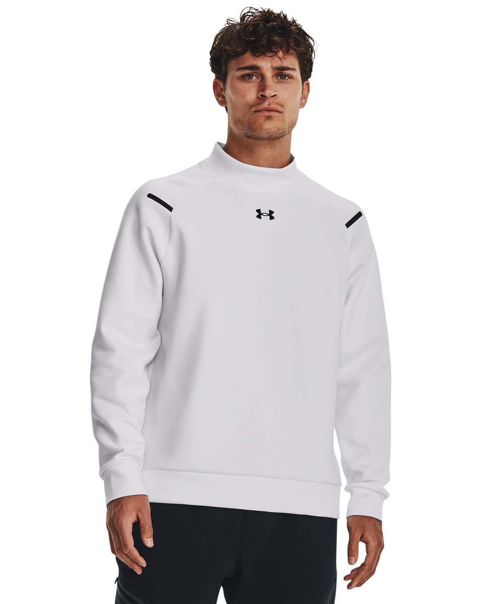 Men's UA Unstoppable Fleece Mock, custom hoodie or sweatshirt with logo imprint 8