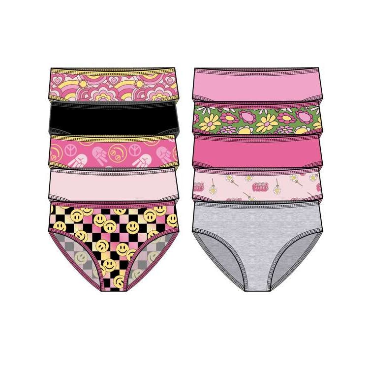 Girls' Panties - Size 2-4T, custom youth shirt with logo imprint 3
