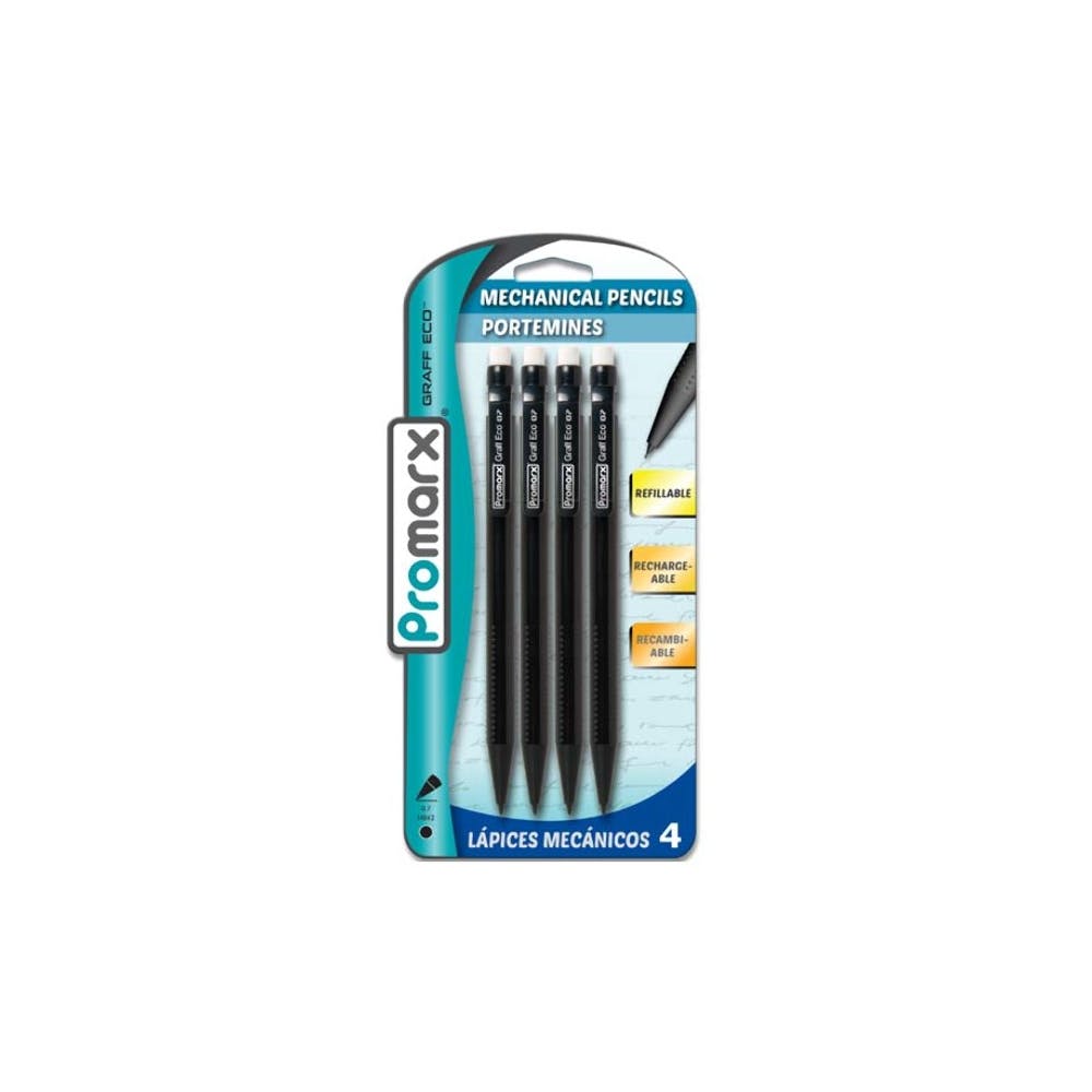 Mechanical Pencils - 0.7 mm 4 Pack 3