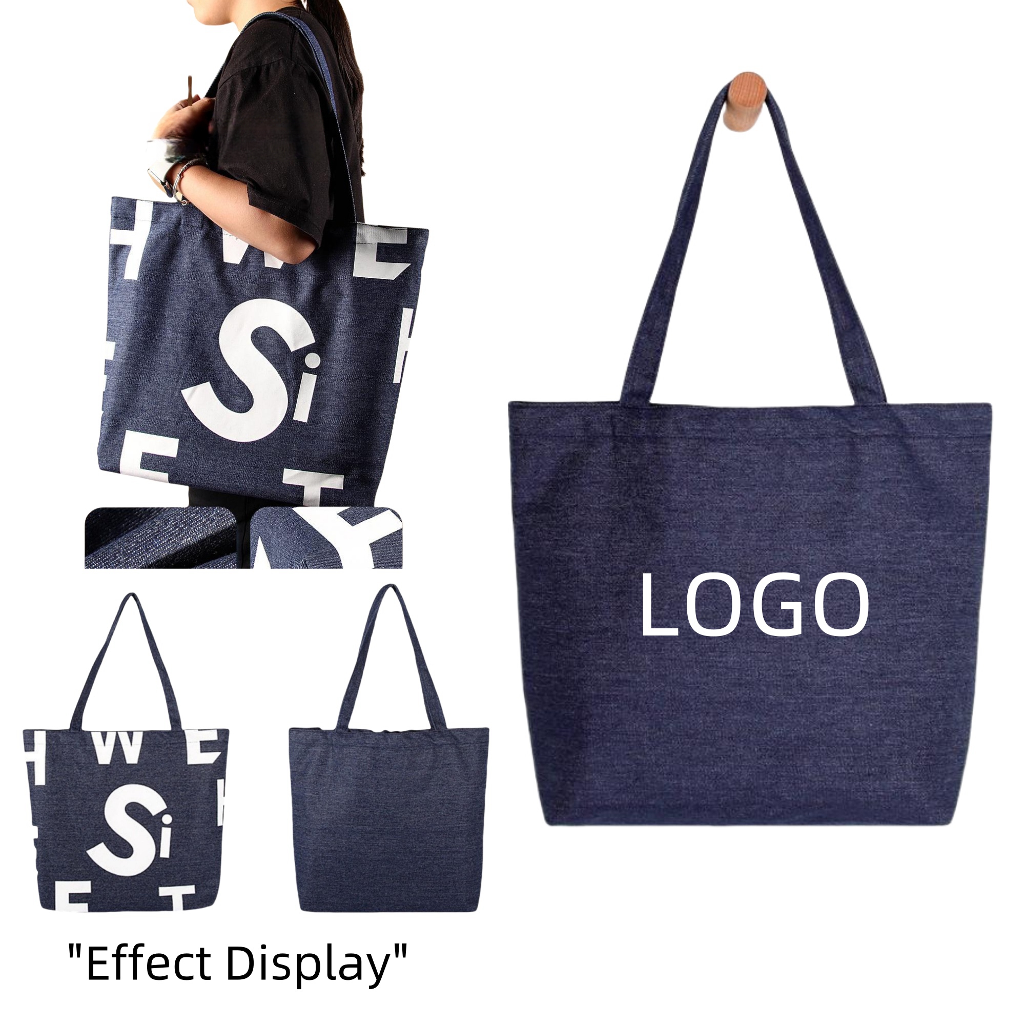 Simple Denim Bag