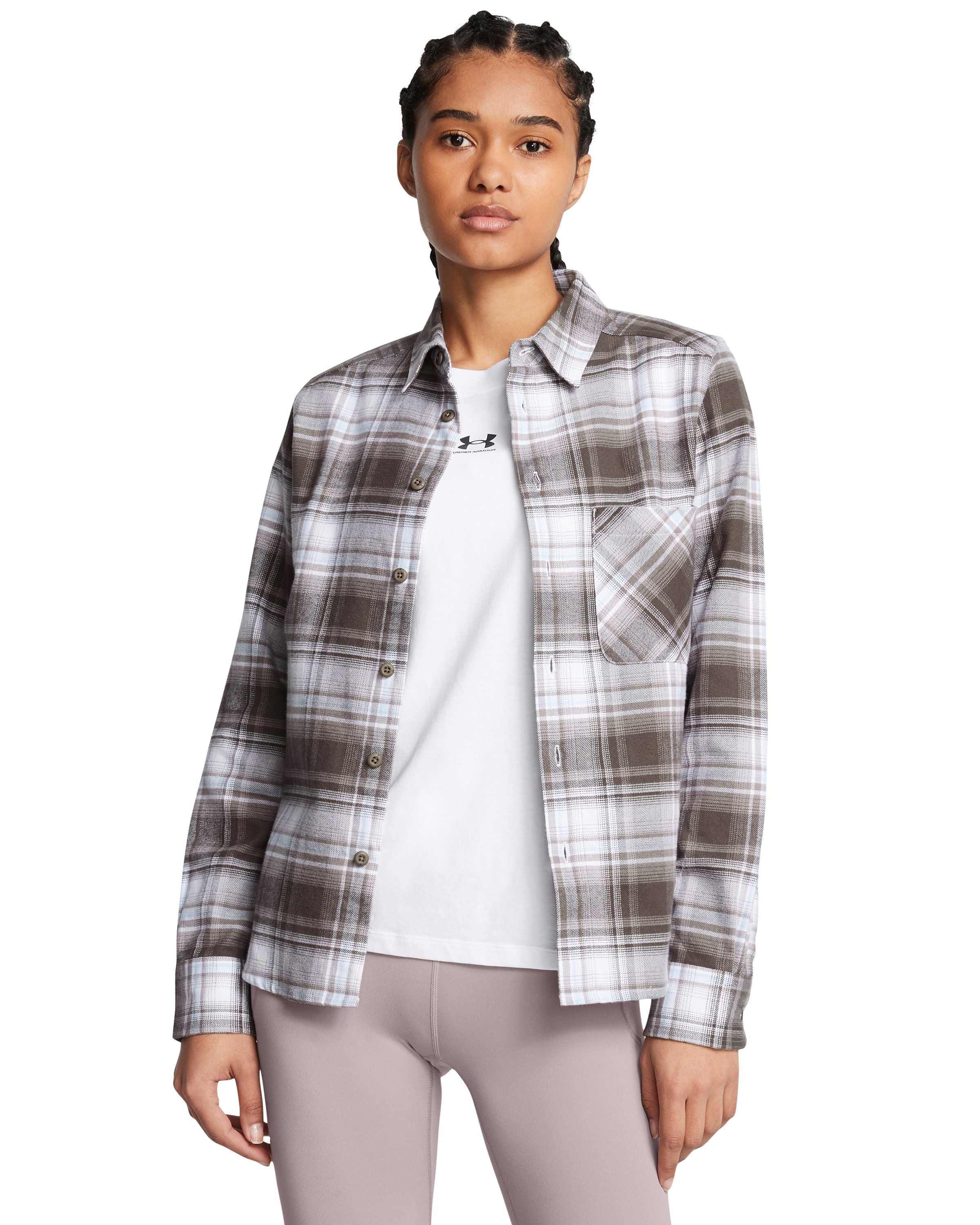 UA Expanse Flannel Women's Shirt 6