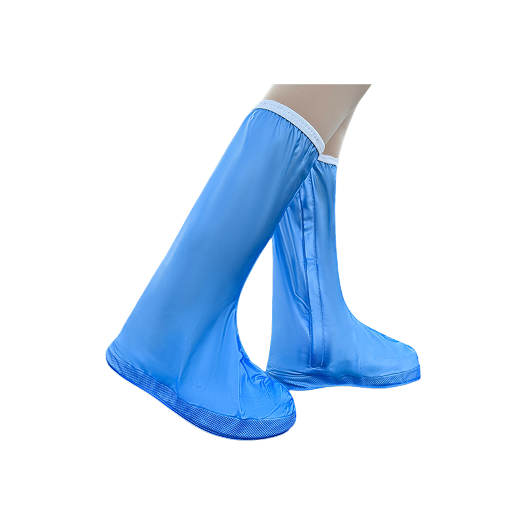 PVC High-Cut Waterproof Non-Slip Rain Shoe Covers 8