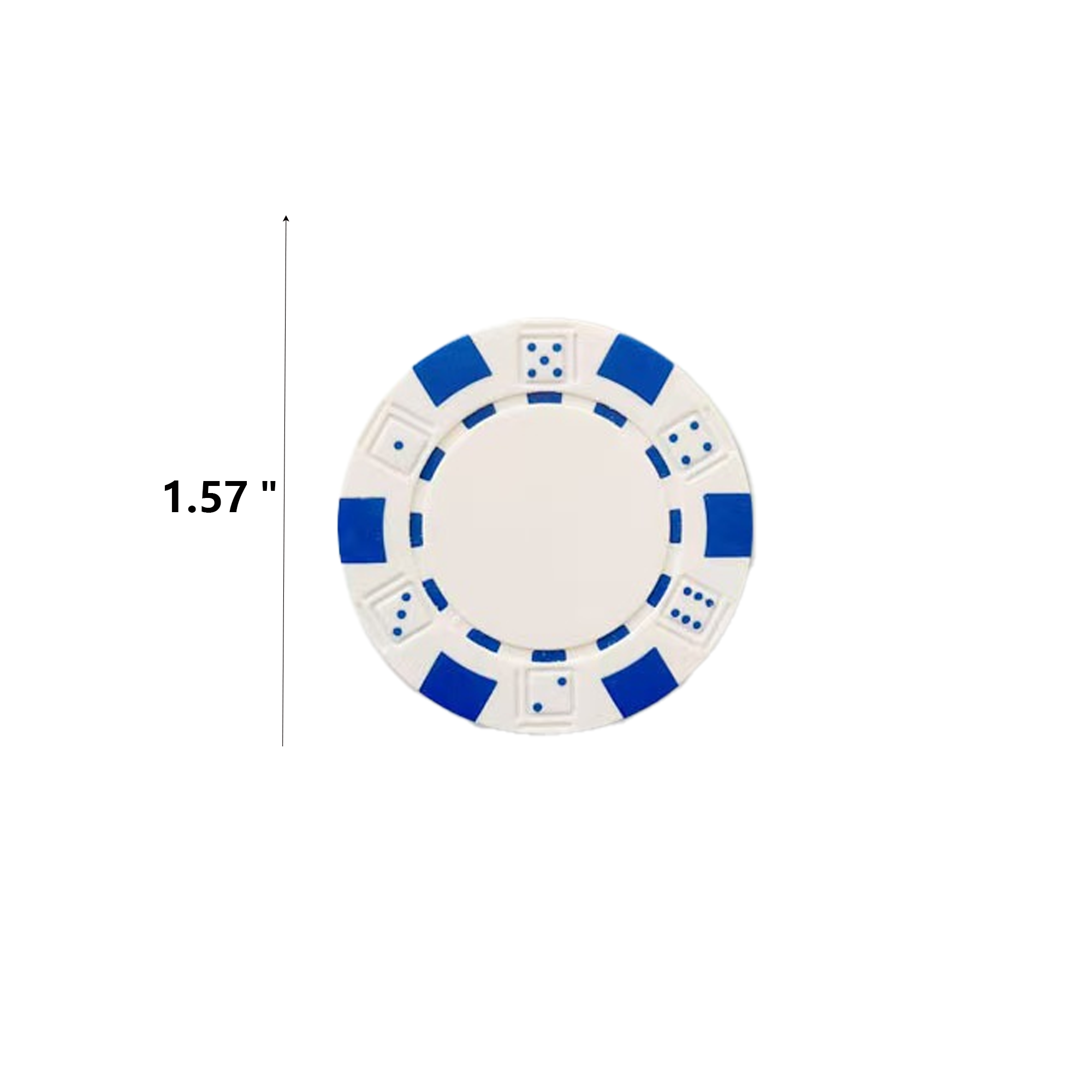 PS Material Poker Chips Kit 21