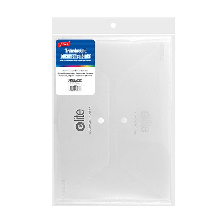 Clear Document Holders - Letter Size 3
