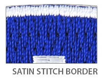 3.5" Embroidered Patch (100%) 12