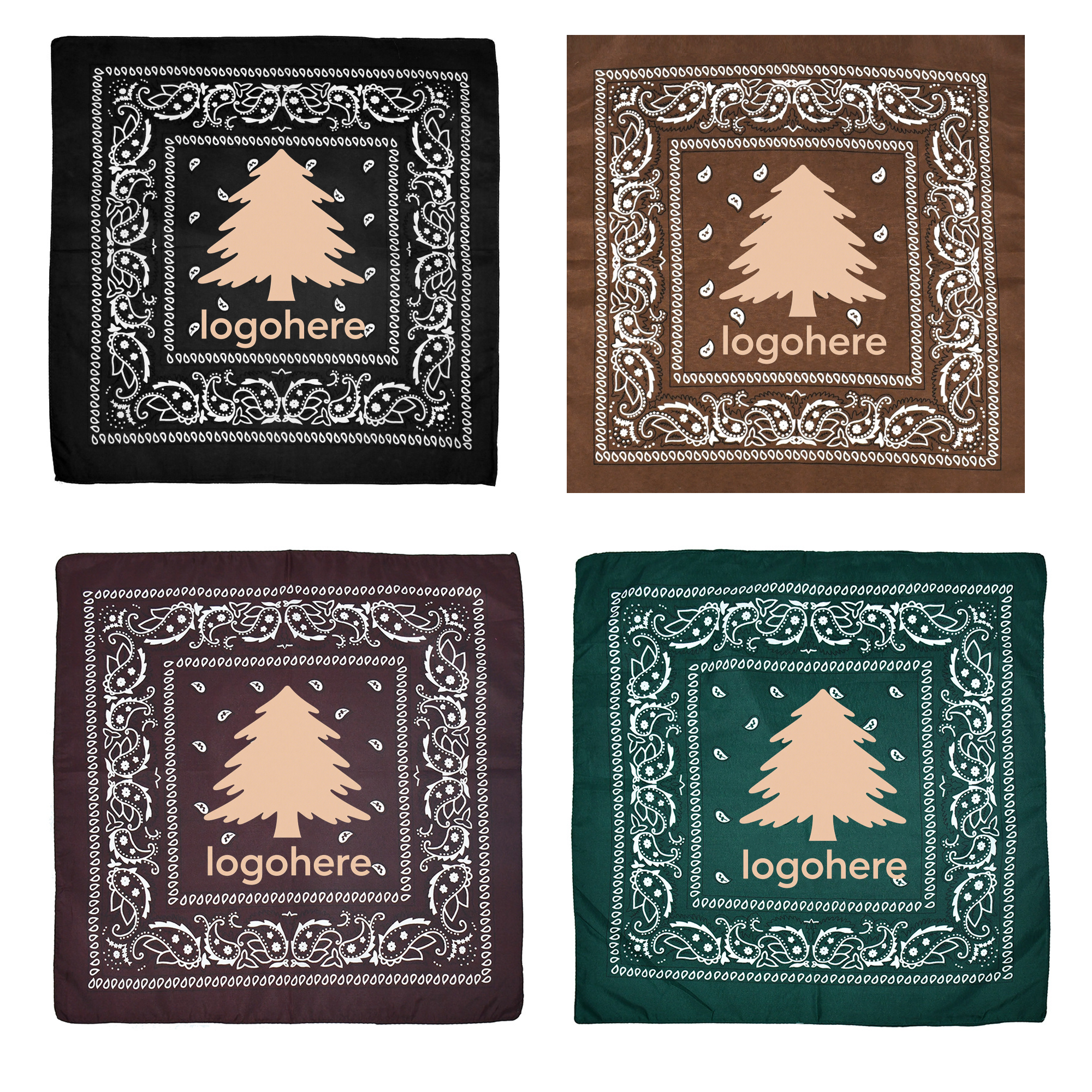 Outdoor Polyester Bandana Scarf 15