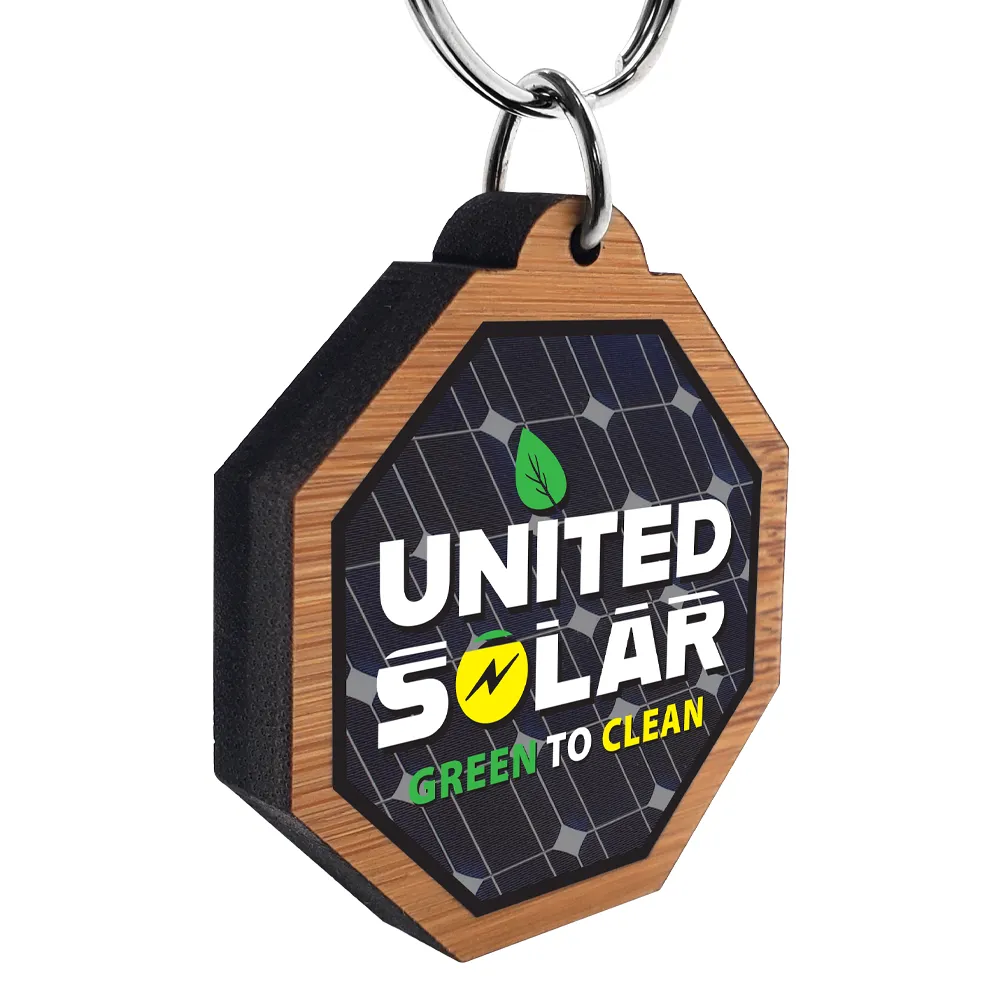 Ultra Vivid Bamboo Keychains 20