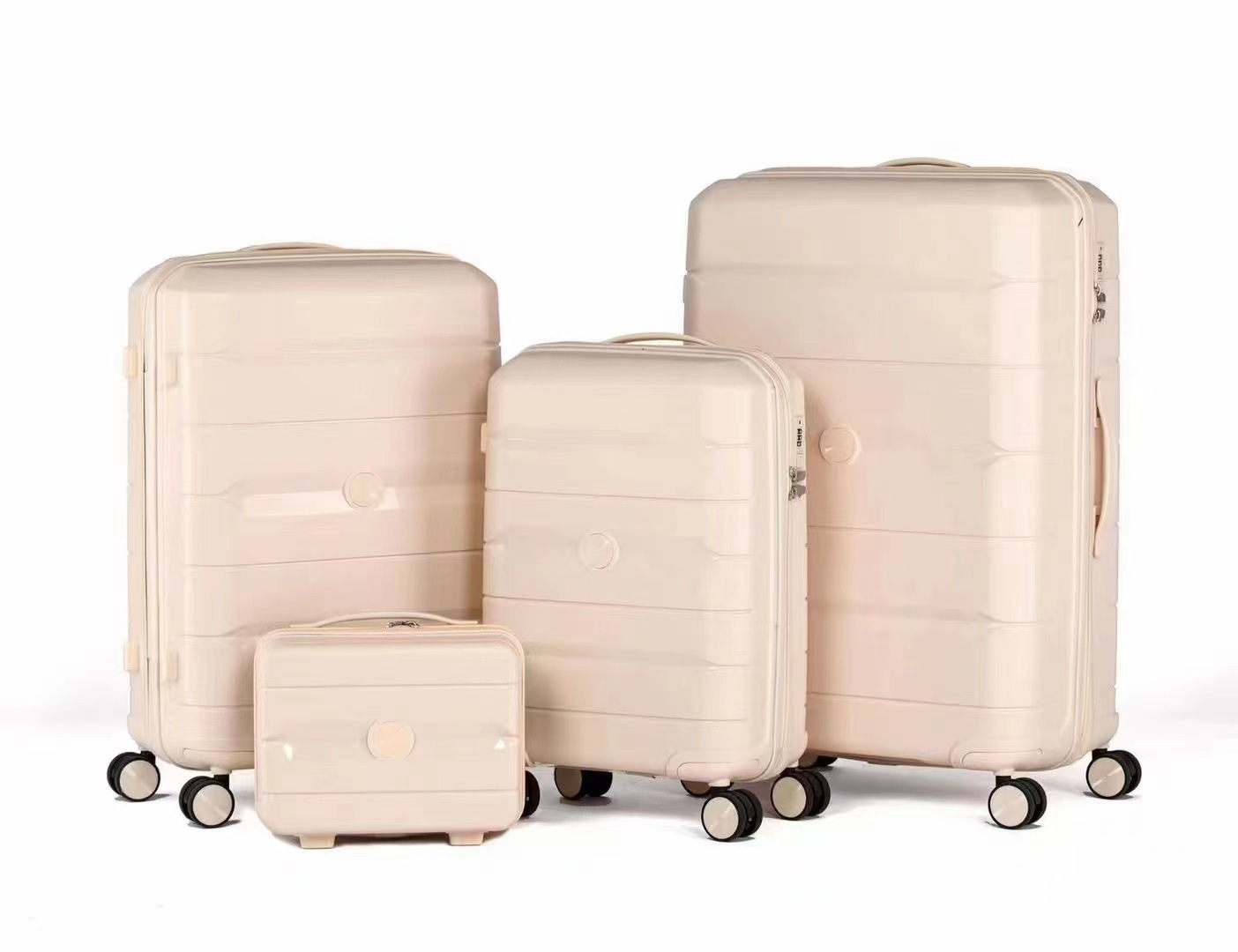 Double Rolling Wheels Suitcase 24