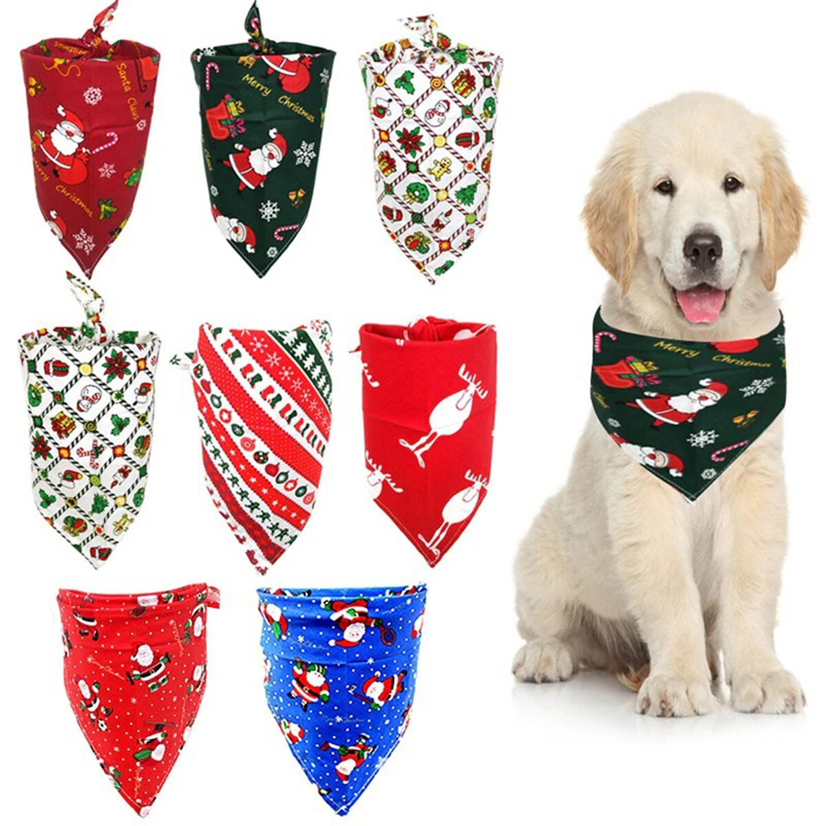 Cotton Pet Triangle Tcarf