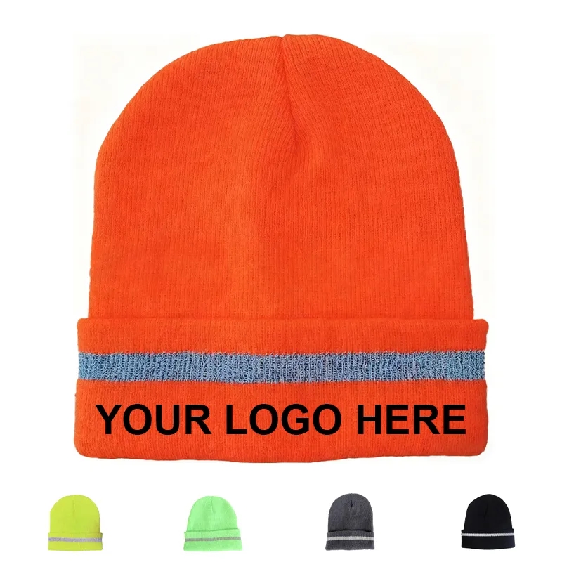 Safety Reflective Knit Beanie