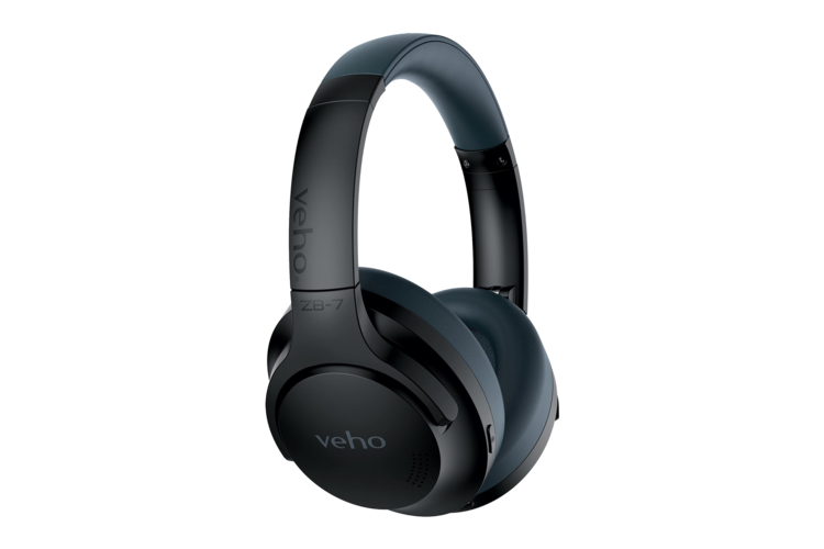 Veho ZB-7 Wireless Noise Canceling Headphones - Black 3