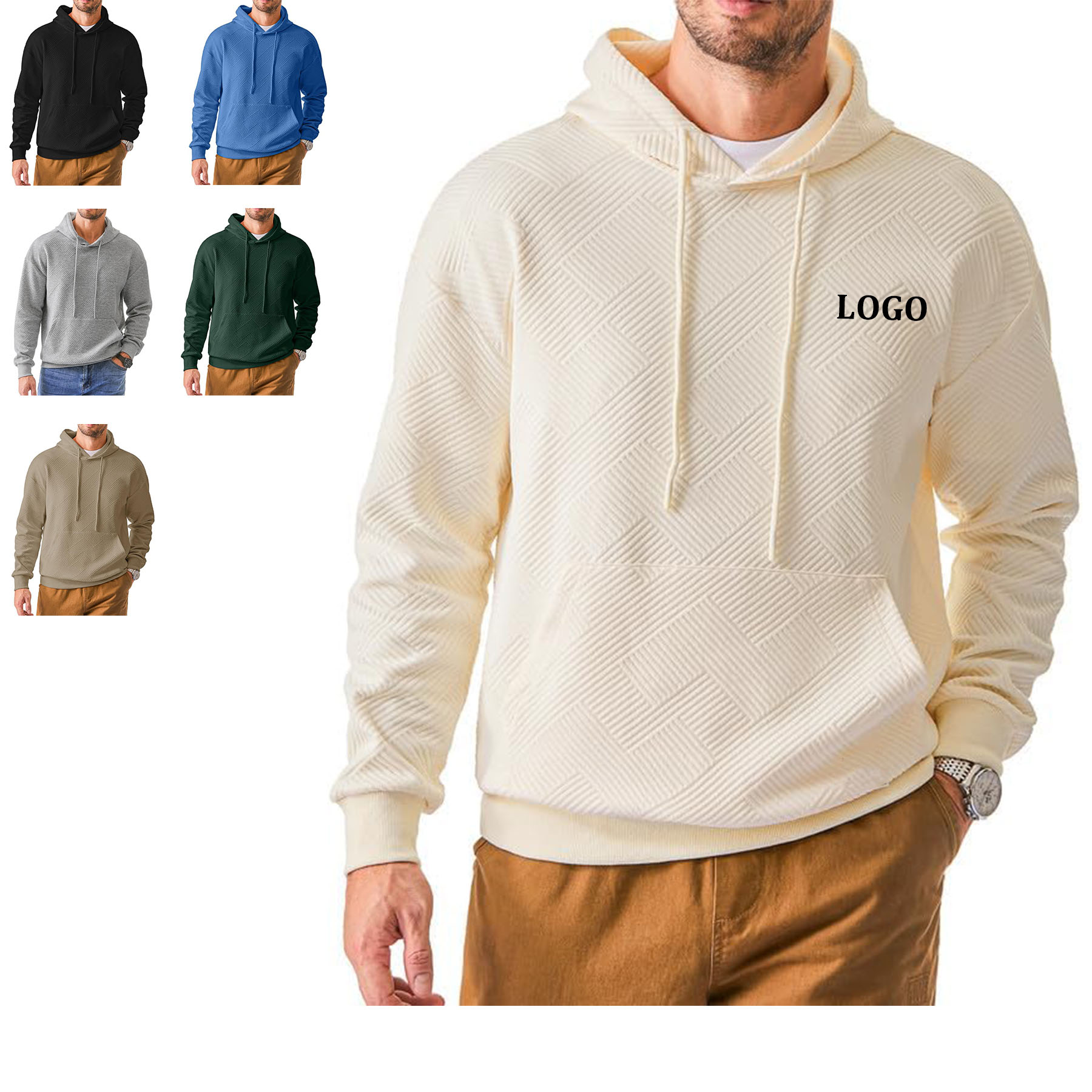 Geometric Texture Men's Hoodies, custom hoodie or sweatshirt with logo imprint 18