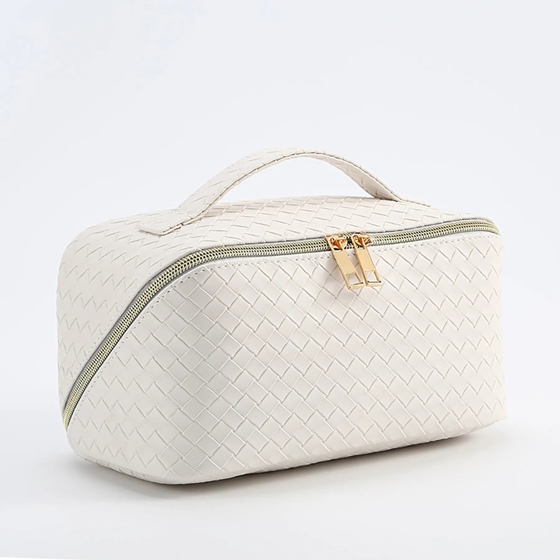 Large Capacity Leather Waterproof Makeup Bag 23